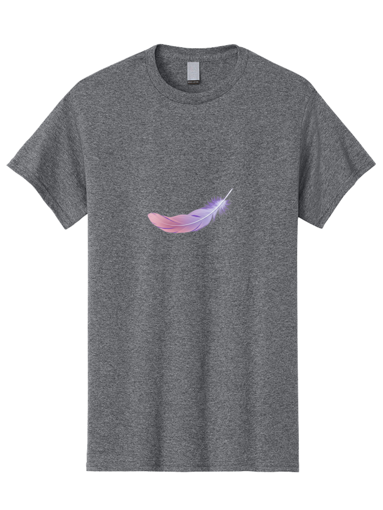 Purple-Feather Men'S Graphic Tee, 100% Cotton, Comfortable Casual Summer Wear, Machine Washable, Vintage Camera, Old Camera, Antique Camera, Black Camera, Classic Photography, Photography Equipment, Nostalgic Device, Film Camera, Camera Art Bag987