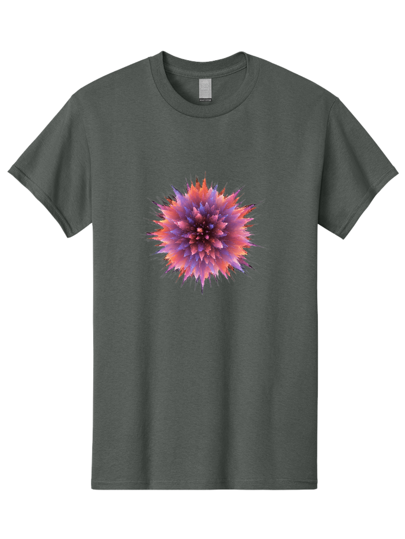 Purple-Fractal Men'S Graphic Tee, 100% Cotton, Comfortable Casual Summer Wear, Machine Washable, Vintage Camera, Old Camera, Antique Camera, Black Camera, Classic Photography, Photography Equipment, Nostalgic Device, Film Camera, Camera Art Bag988