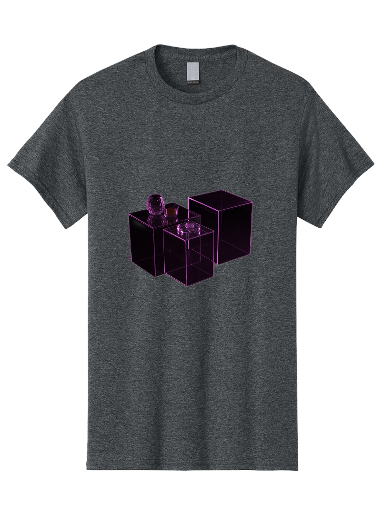 Purple-Glass-Boxes Men'S Graphic Tee, 100% Cotton, Comfortable Casual Summer Wear, Machine Washable, Vintage Camera, Old Camera, Antique Camera, Black Camera, Classic Photography, Photography Equipment, Nostalgic Device, Film Camera, Bag989