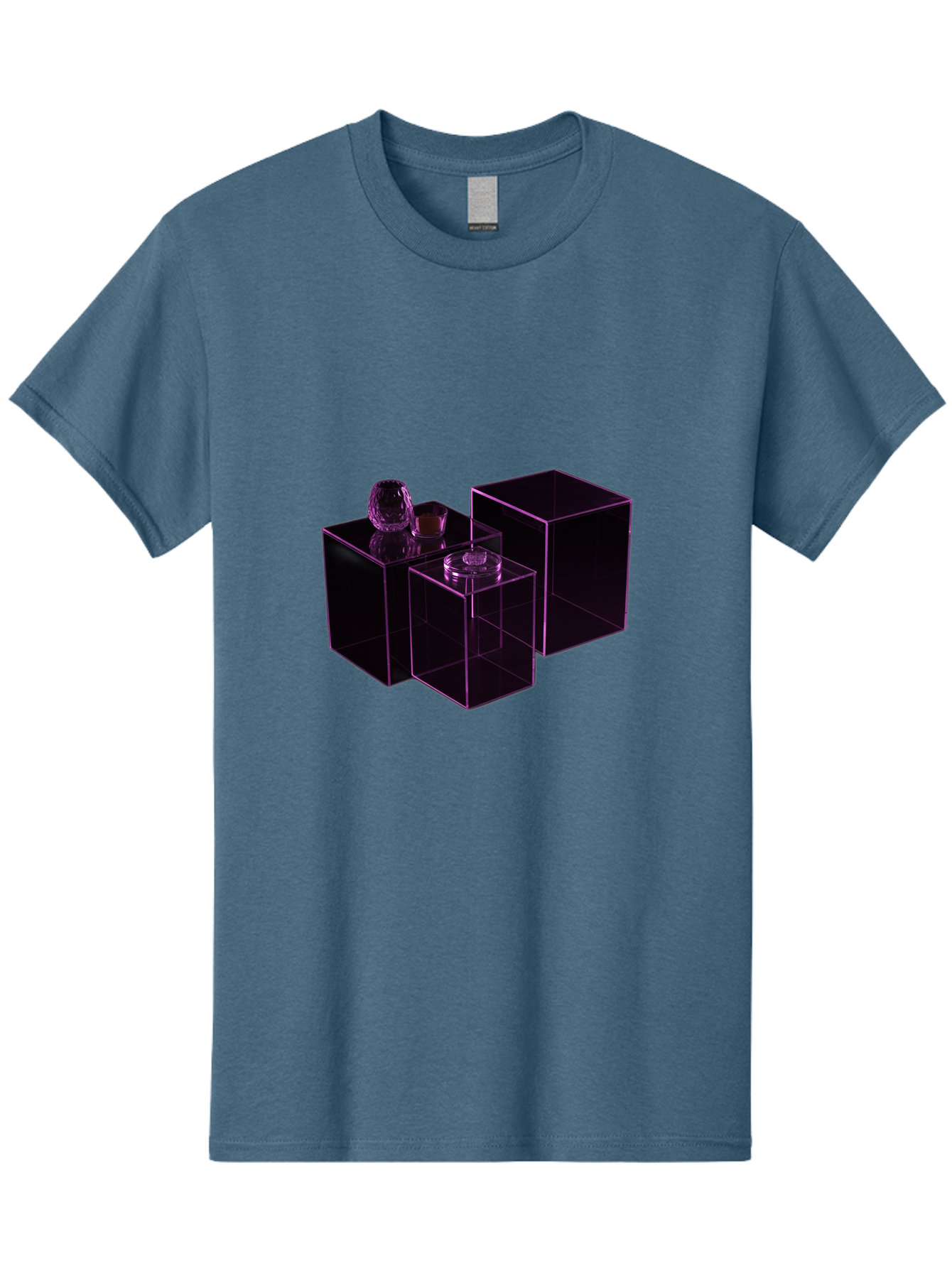 Purple-Glass-Boxes Men'S Graphic Tee, 100% Cotton, Comfortable Casual Summer Wear, Machine Washable, Vintage Camera, Old Camera, Antique Camera, Black Camera, Classic Photography, Photography Equipment, Nostalgic Device, Film Camera, Bag989