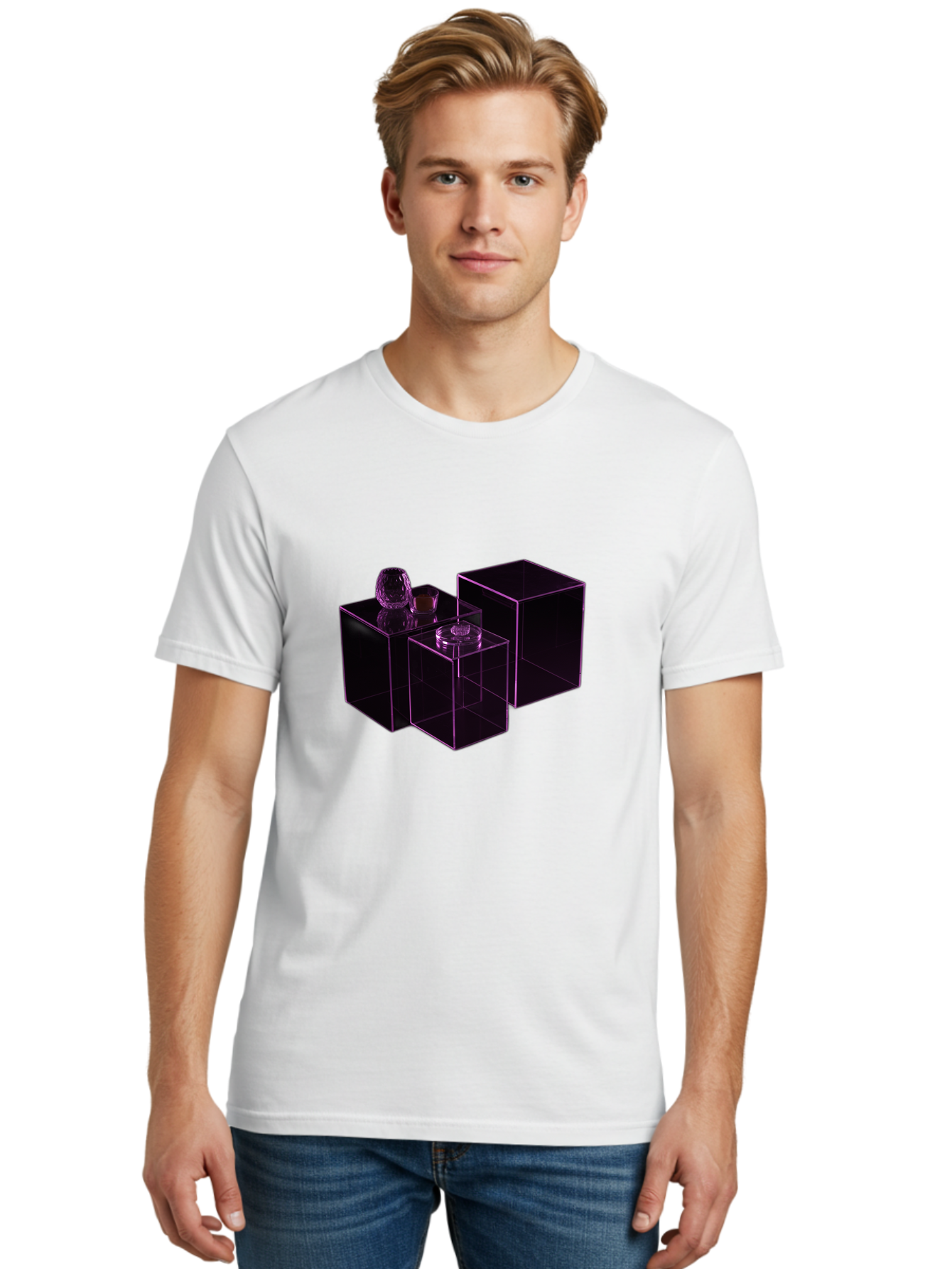 Purple-Glass-Boxes Men'S Graphic Tee, 100% Cotton, Comfortable Casual Summer Wear, Machine Washable, Vintage Camera, Old Camera, Antique Camera, Black Camera, Classic Photography, Photography Equipment, Nostalgic Device, Film Camera, Bag989