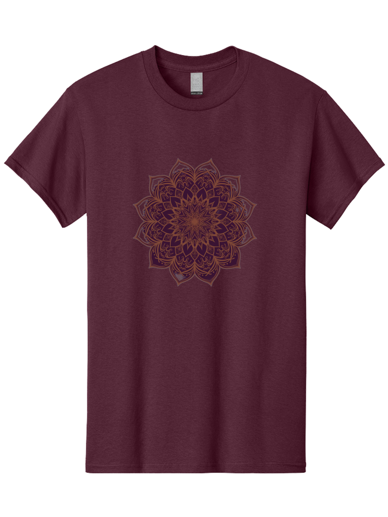 Purple-Mandala Men'S Graphic Tee, 100% Cotton, Comfortable Casual Summer Wear, Machine Washable, Vintage Camera, Old Camera, Antique Camera, Black Camera, Classic Photography, Photography Equipment, Nostalgic Device, Film Camera, Camera Art Bag992