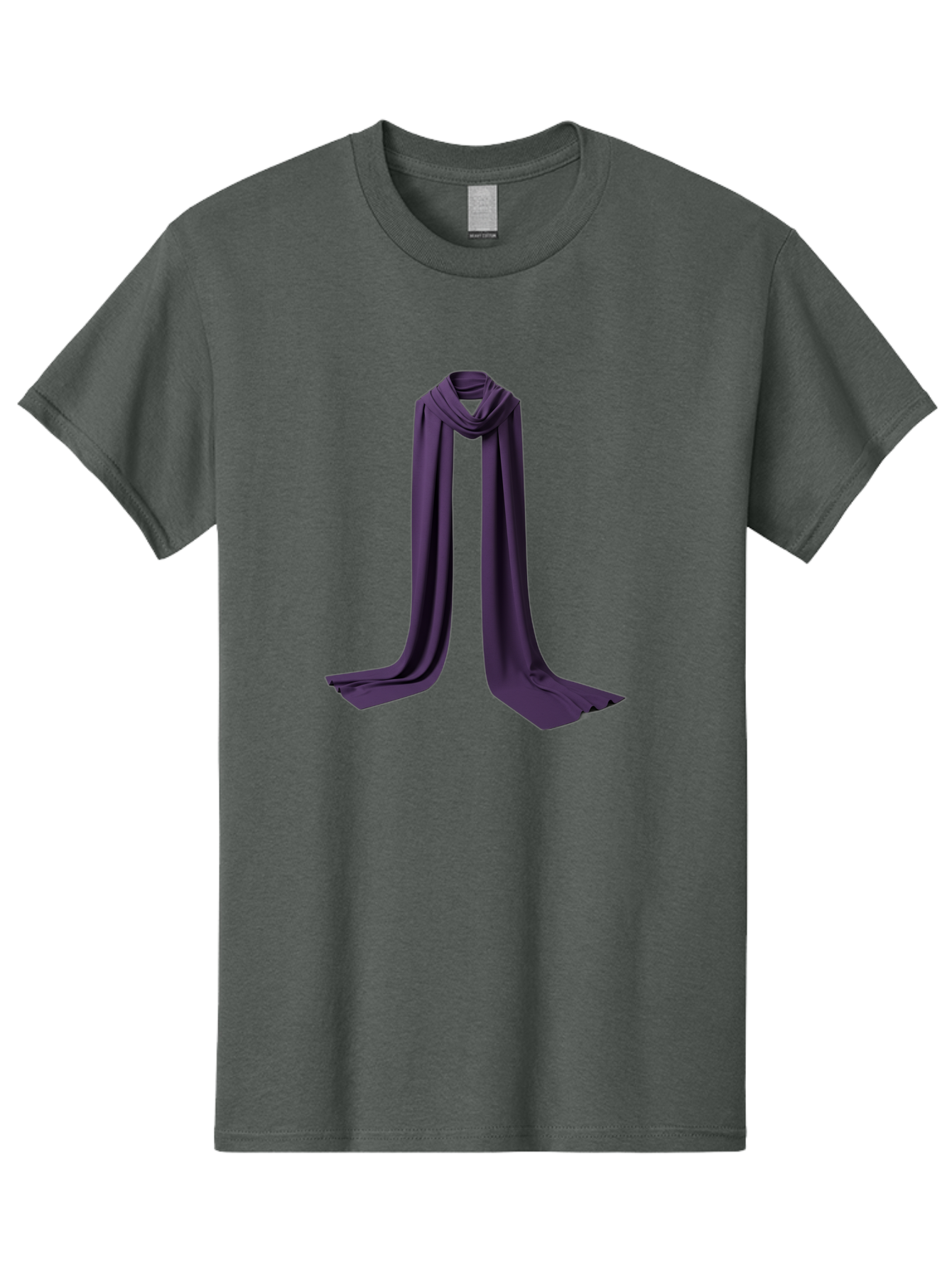 Purple-Scarf Men'S Graphic Tee, 100% Cotton, Comfortable Casual Summer Wear, Machine Washable, Vintage Camera, Old Camera, Antique Camera, Black Camera, Classic Photography, Photography Equipment, Nostalgic Device, Film Camera, Camera Art Bag995