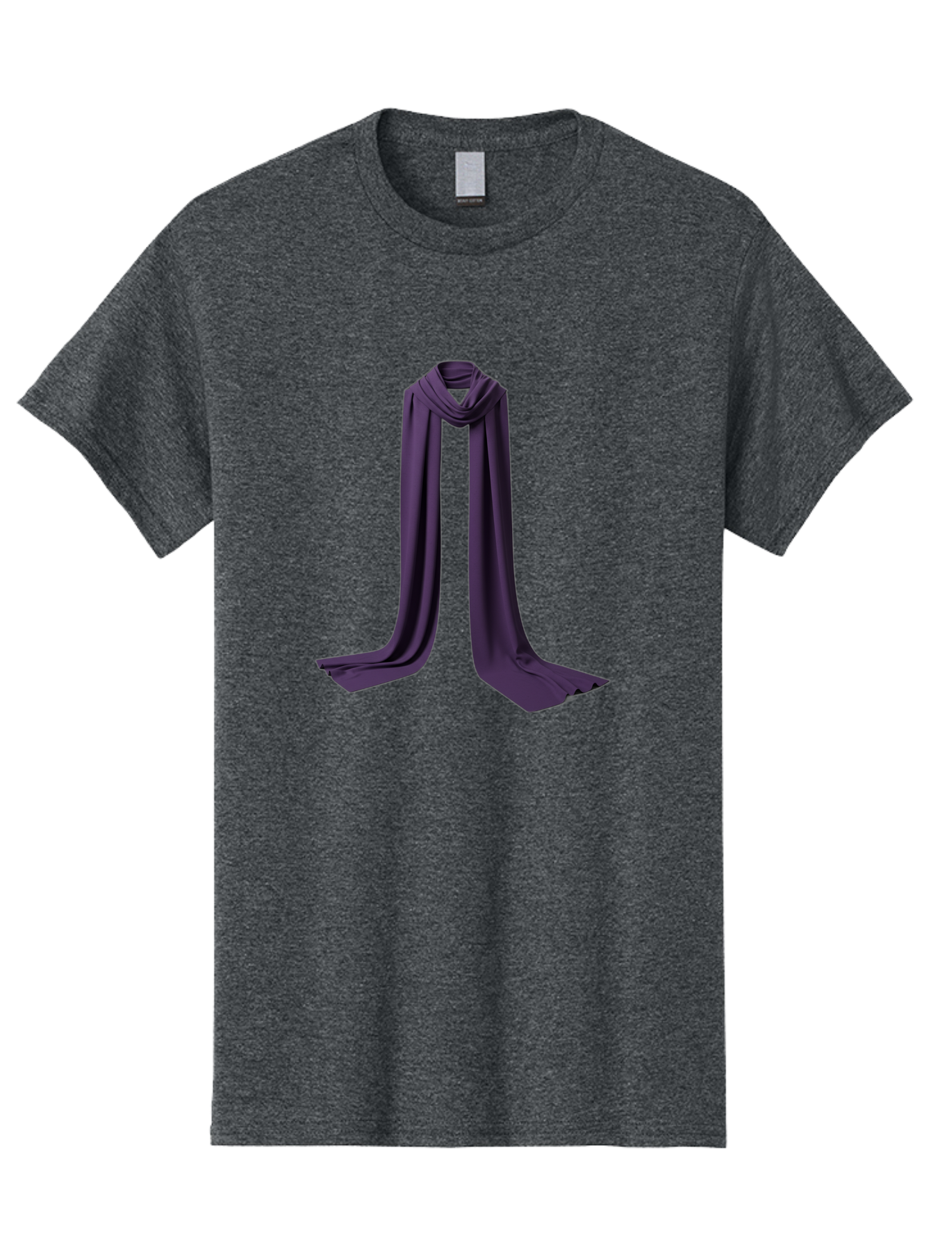 Purple-Scarf Men'S Graphic Tee, 100% Cotton, Comfortable Casual Summer Wear, Machine Washable, Vintage Camera, Old Camera, Antique Camera, Black Camera, Classic Photography, Photography Equipment, Nostalgic Device, Film Camera, Camera Art Bag995