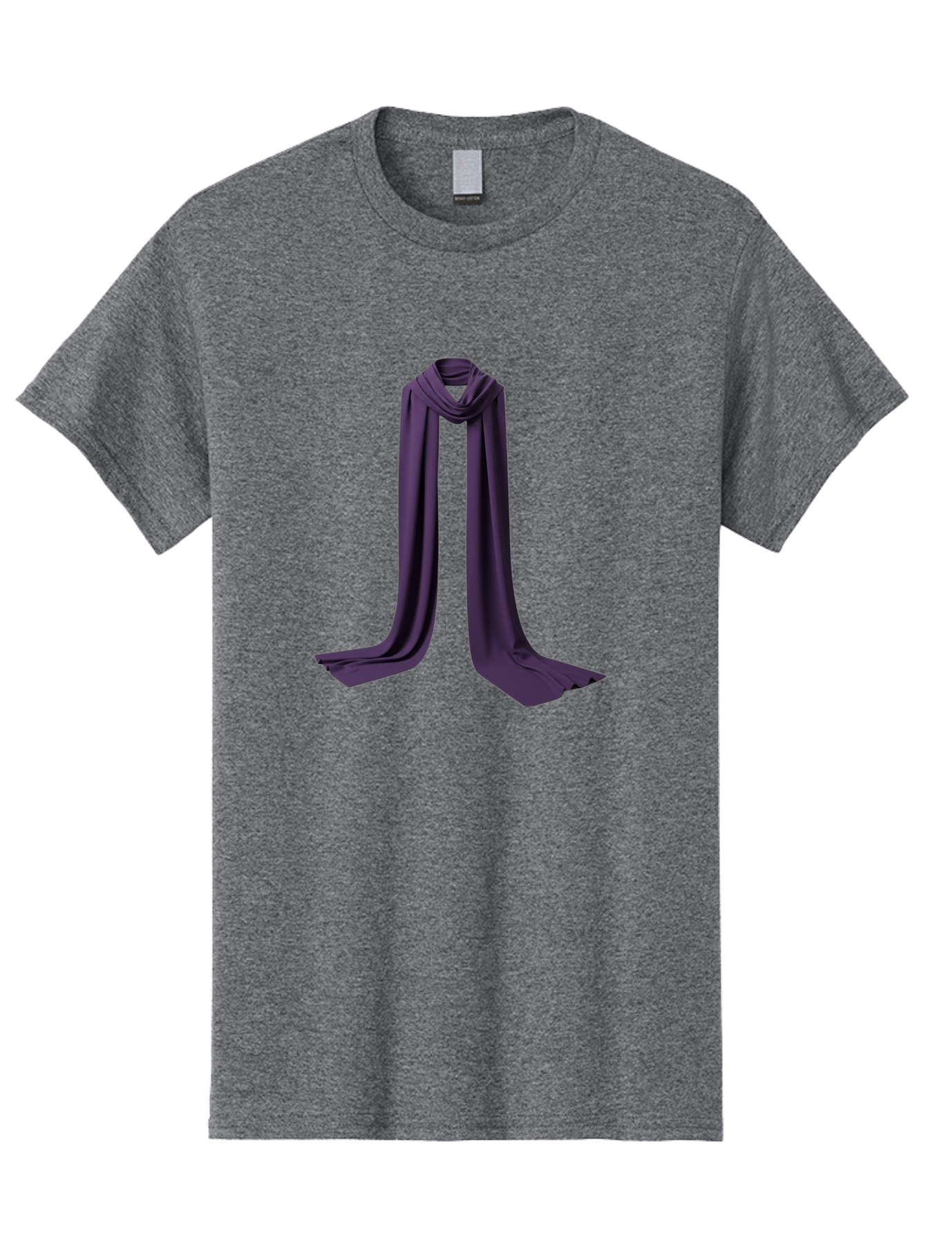Purple-Scarf Men'S Graphic Tee, 100% Cotton, Comfortable Casual Summer Wear, Machine Washable, Vintage Camera, Old Camera, Antique Camera, Black Camera, Classic Photography, Photography Equipment, Nostalgic Device, Film Camera, Camera Art Bag995