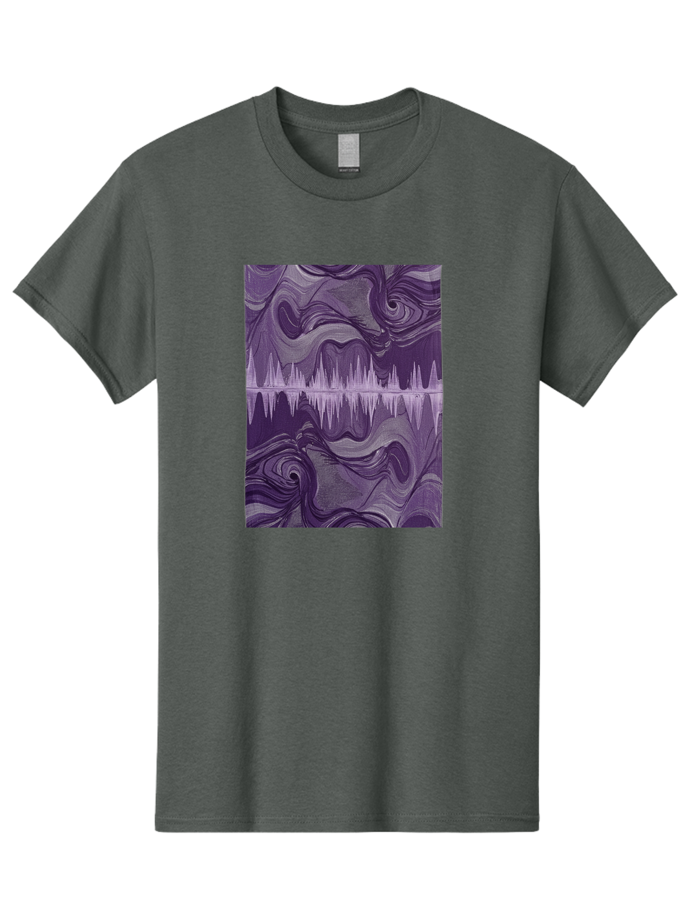 Purple-Sound-Wave Men'S Graphic Tee, 100% Cotton, Comfortable Casual Summer Wear, Machine Washable, Vintage Camera, Old Camera, Antique Camera, Black Camera, Classic Photography, Photography Equipment, Nostalgic Device, Film Camera, Camera Art Bag996
