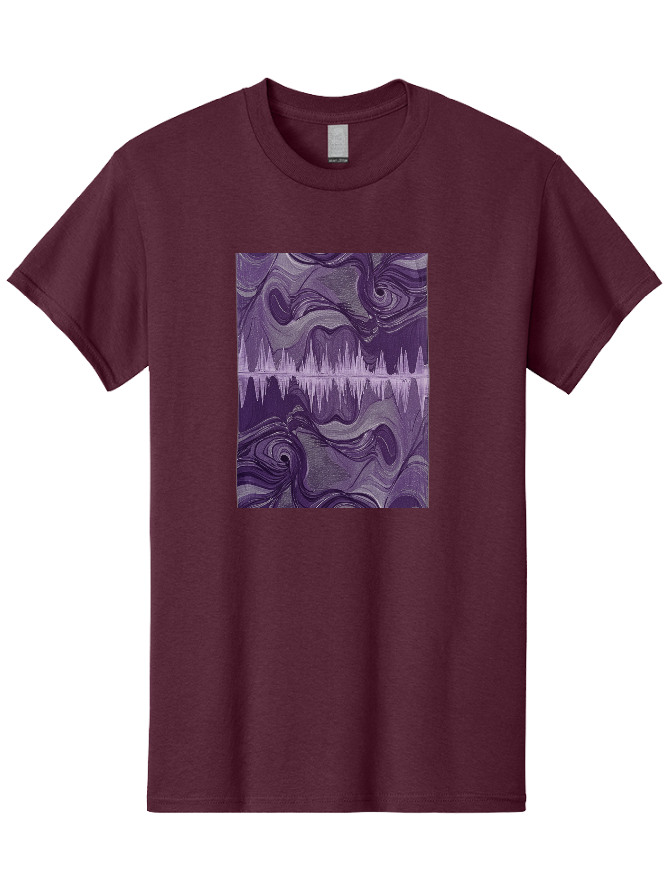 Purple-Sound-Wave Men'S Graphic Tee, 100% Cotton, Comfortable Casual Summer Wear, Machine Washable, Vintage Camera, Old Camera, Antique Camera, Black Camera, Classic Photography, Photography Equipment, Nostalgic Device, Film Camera, Camera Art Bag996