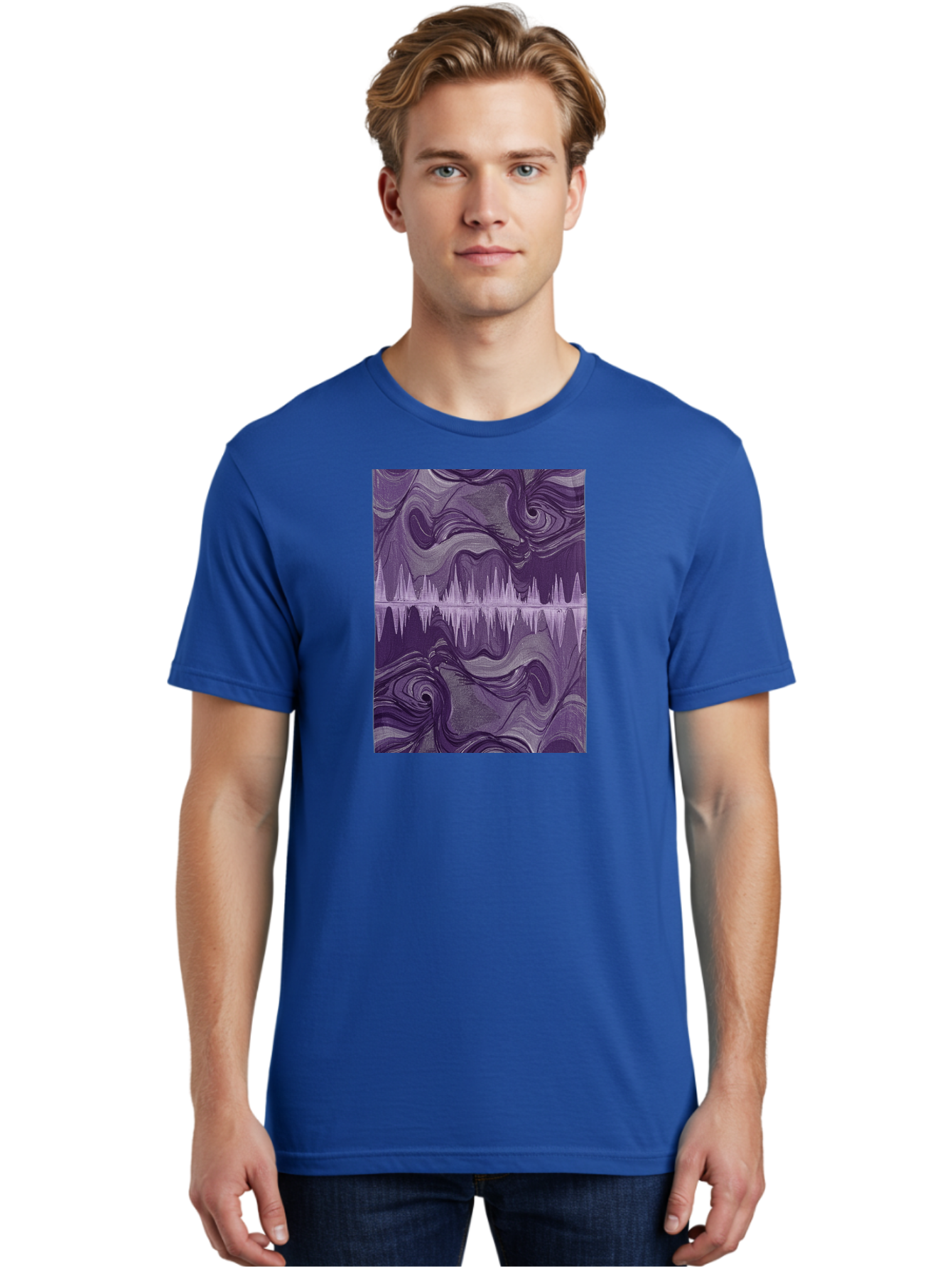 Purple-Sound-Wave Men'S Graphic Tee, 100% Cotton, Comfortable Casual Summer Wear, Machine Washable, Vintage Camera, Old Camera, Antique Camera, Black Camera, Classic Photography, Photography Equipment, Nostalgic Device, Film Camera, Camera Art Bag996