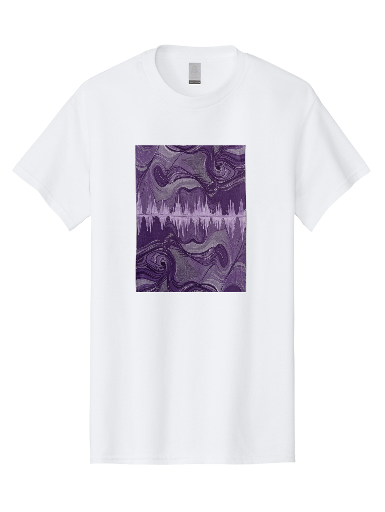 Purple-Sound-Wave Men'S Graphic Tee, 100% Cotton, Comfortable Casual Summer Wear, Machine Washable, Vintage Camera, Old Camera, Antique Camera, Black Camera, Classic Photography, Photography Equipment, Nostalgic Device, Film Camera, Camera Art Bag996