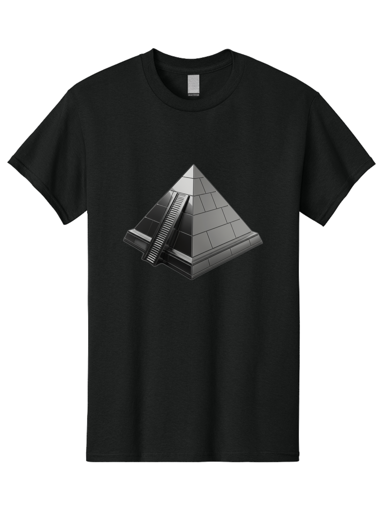 Pyramid Men'S Graphic Tee, 100% Cotton, Comfortable Casual Summer Wear, Machine Washable, Vintage Camera, Old Camera, Antique Camera, Black Camera, Classic Photography, Photography Equipment, Nostalgic Device, Film Camera, Camera Art Bah000