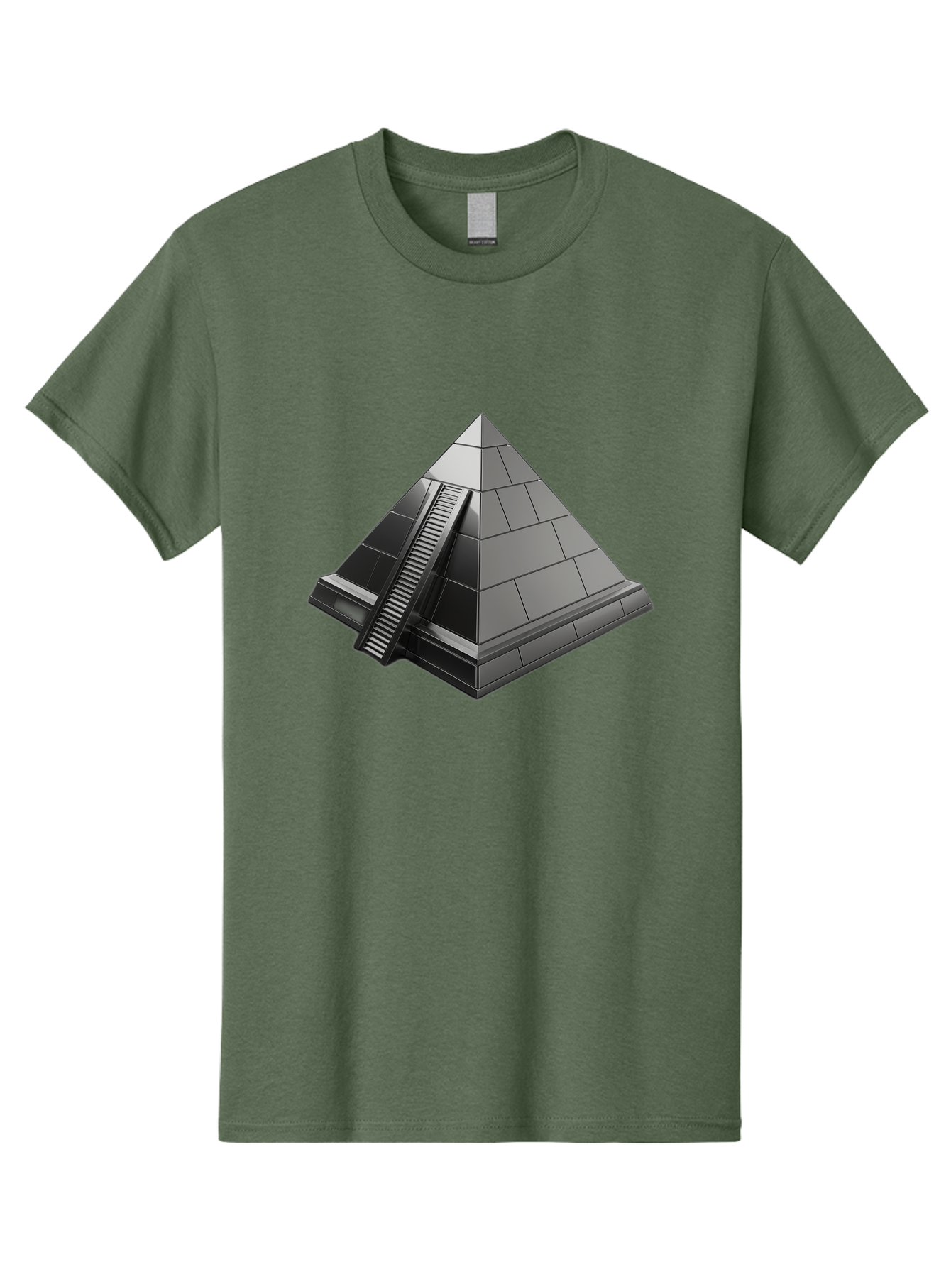 Pyramid Men'S Graphic Tee, 100% Cotton, Comfortable Casual Summer Wear, Machine Washable, Vintage Camera, Old Camera, Antique Camera, Black Camera, Classic Photography, Photography Equipment, Nostalgic Device, Film Camera, Camera Art Bah000
