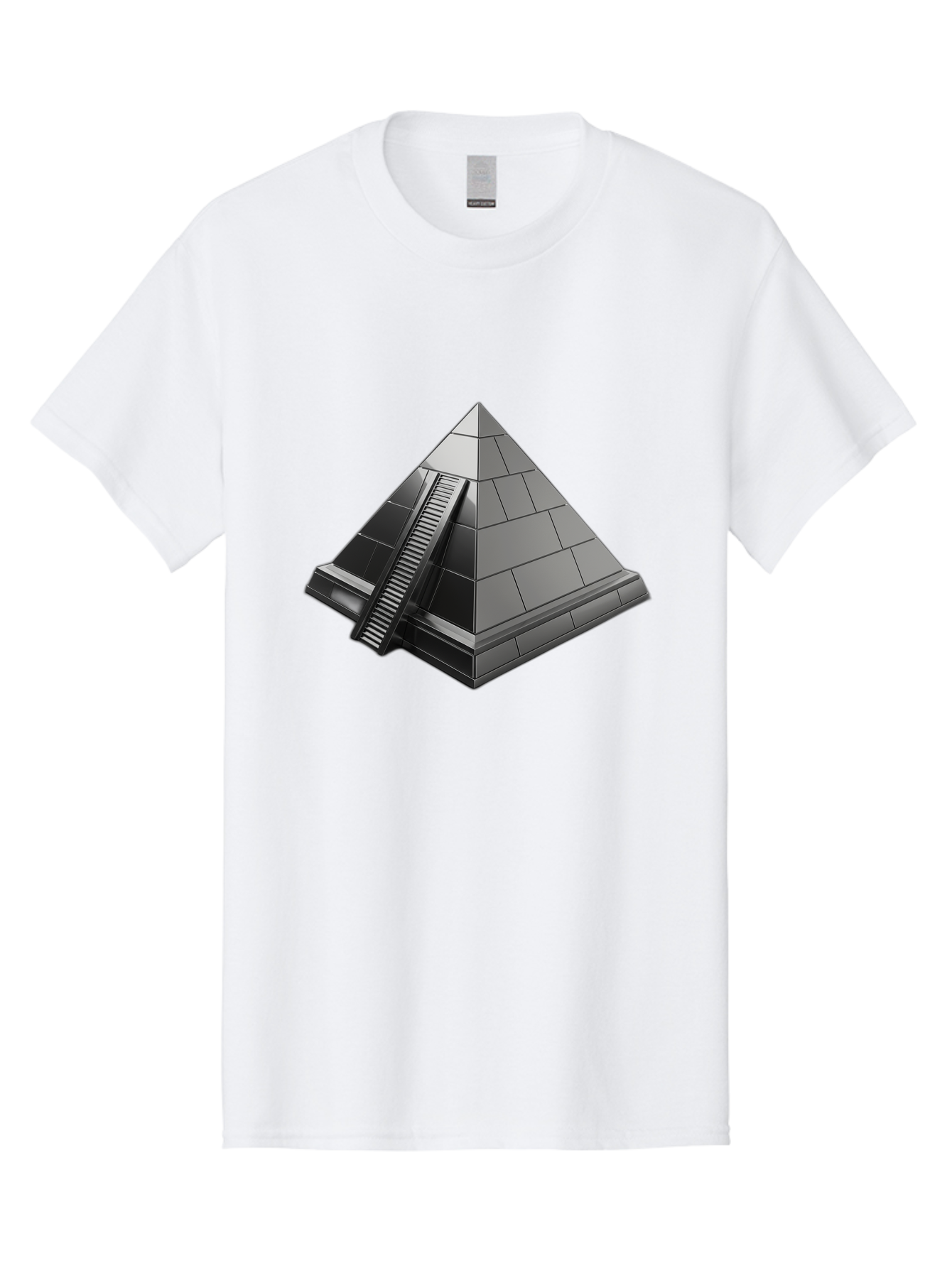 Pyramid Men'S Graphic Tee, 100% Cotton, Comfortable Casual Summer Wear, Machine Washable, Vintage Camera, Old Camera, Antique Camera, Black Camera, Classic Photography, Photography Equipment, Nostalgic Device, Film Camera, Camera Art Bah000