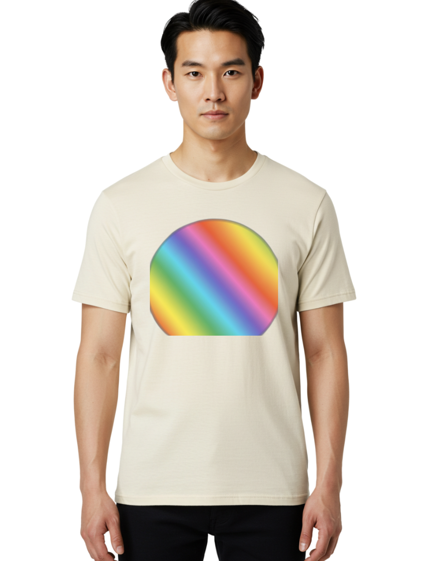 Rainbow-Orb Men'S Graphic Tee, 100% Cotton, Comfortable Casual Summer Wear, Machine Washable, Vintage Camera, Old Camera, Antique Camera, Black Camera, Classic Photography, Photography Equipment, Nostalgic Device, Film Camera, Camera Art Bah006