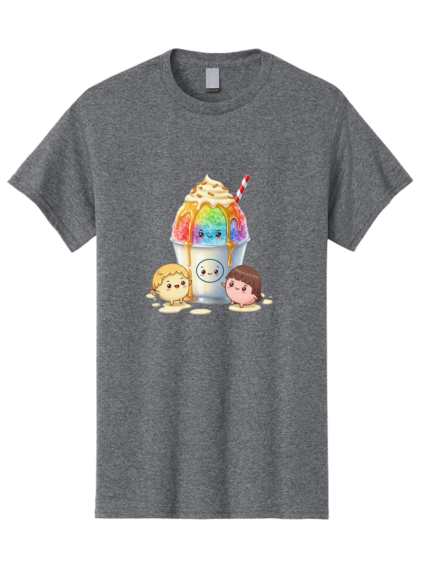 Rainbow-Shaved-Ice Men'S Graphic Tee, 100% Cotton, Comfortable Casual Summer Wear, Machine Washable, Vintage Camera, Old Camera, Antique Camera, Black Camera, Classic Photography, Photography Equipment, Nostalgic Device, Film Camera, Bah007