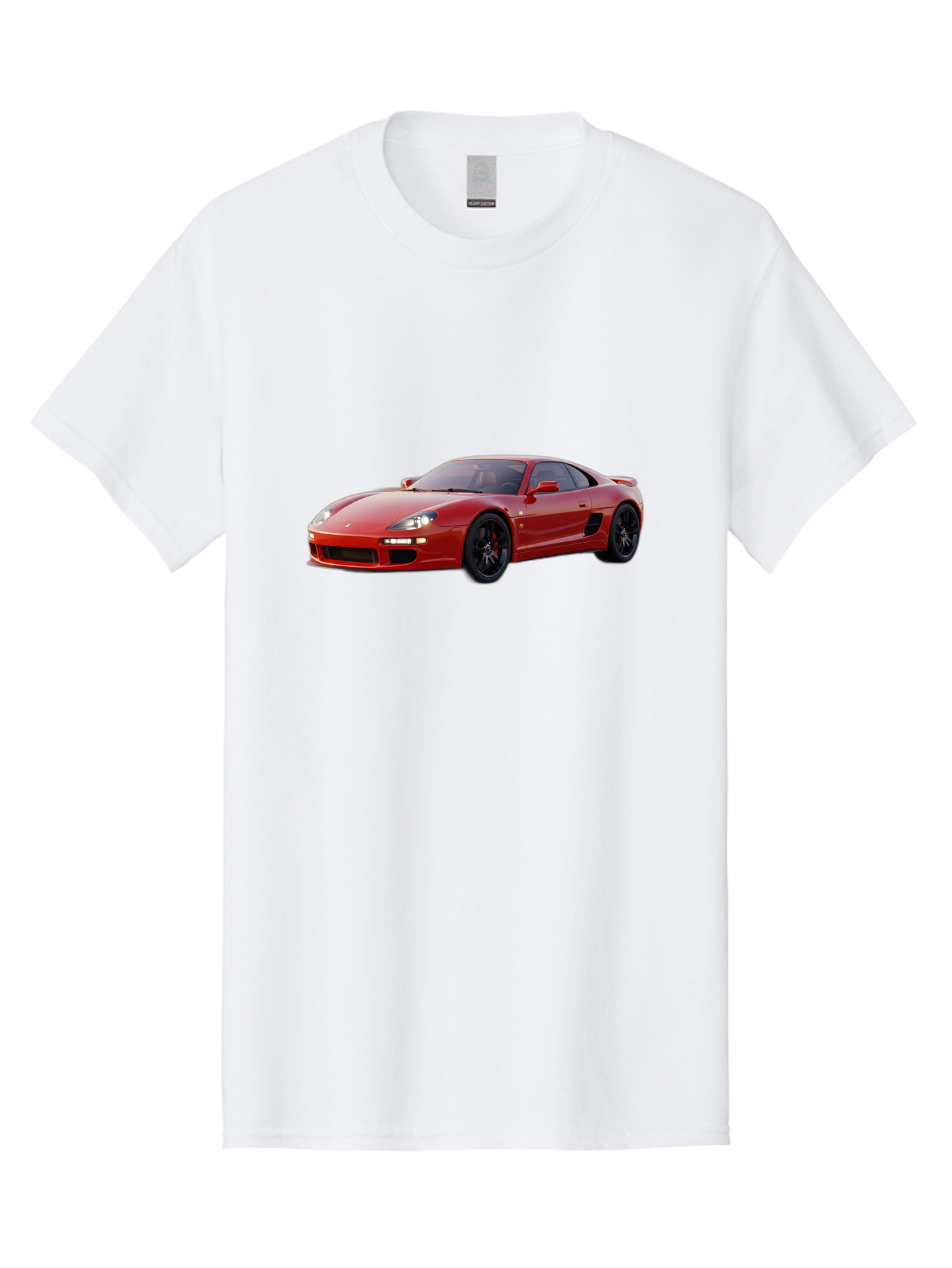 Red-Sports-Car Men'S Graphic Tee, 100% Cotton, Comfortable Casual Summer Wear, Machine Washable, Vintage Camera, Old Camera, Antique Camera, Black Camera, Classic Photography, Photography Equipment, Nostalgic Device, Film Camera, Camera Art Bah023