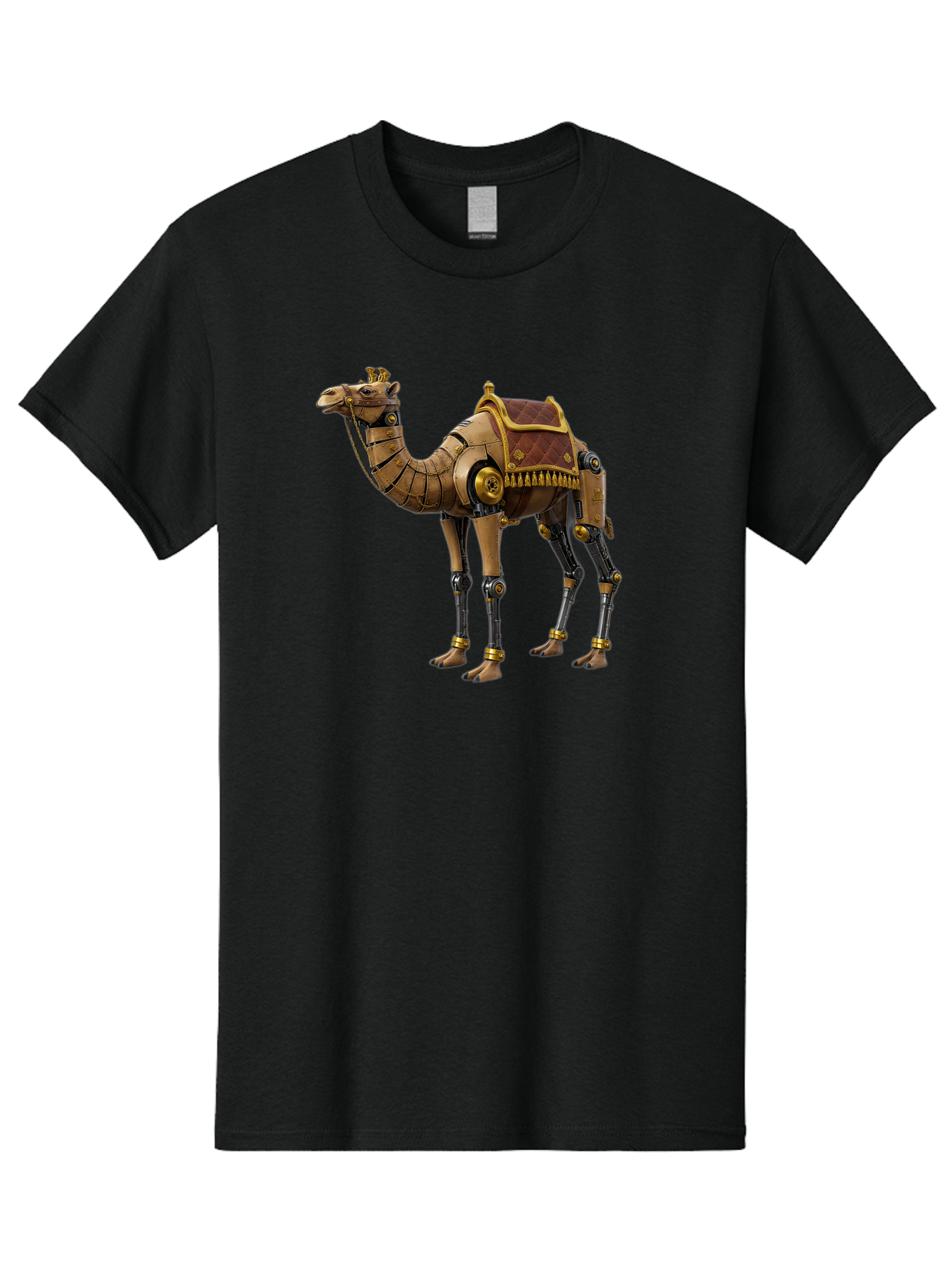 Robo-Camel Men'S Graphic Tee, 100% Cotton, Comfortable Casual Summer Wear, Machine Washable, Vintage Camera, Old Camera, Antique Camera, Black Camera, Classic Photography, Photography Equipment, Nostalgic Device, Film Camera, Camera Art Bah029