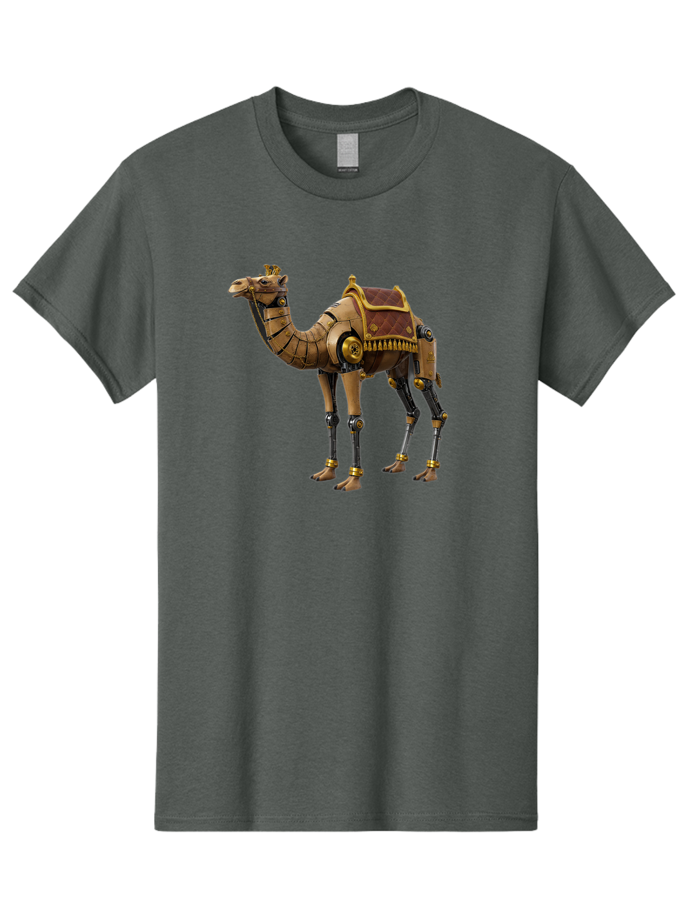 Robo-Camel Men'S Graphic Tee, 100% Cotton, Comfortable Casual Summer Wear, Machine Washable, Vintage Camera, Old Camera, Antique Camera, Black Camera, Classic Photography, Photography Equipment, Nostalgic Device, Film Camera, Camera Art Bah029