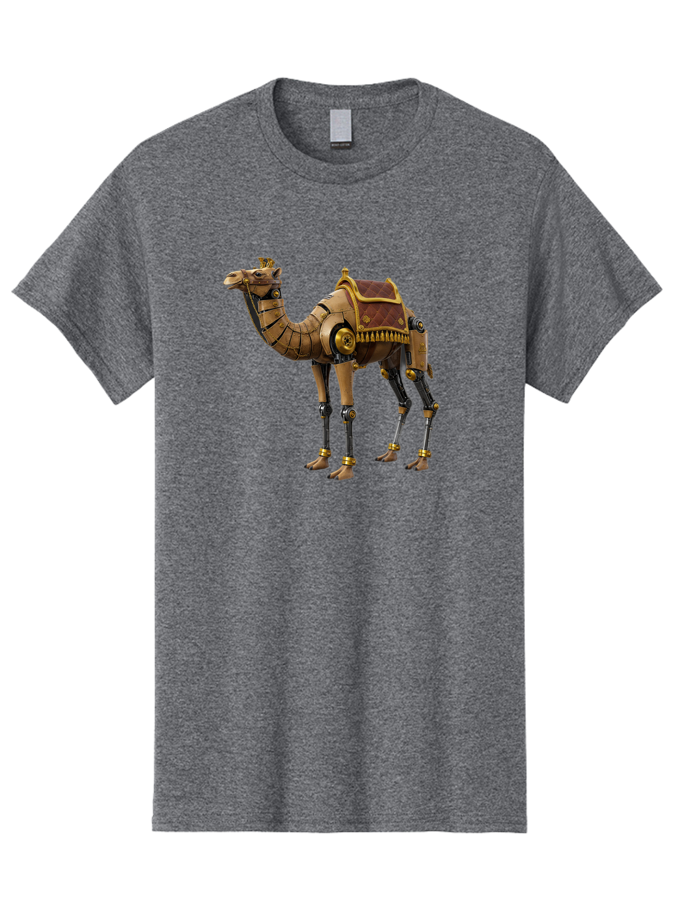 Robo-Camel Men'S Graphic Tee, 100% Cotton, Comfortable Casual Summer Wear, Machine Washable, Vintage Camera, Old Camera, Antique Camera, Black Camera, Classic Photography, Photography Equipment, Nostalgic Device, Film Camera, Camera Art Bah029