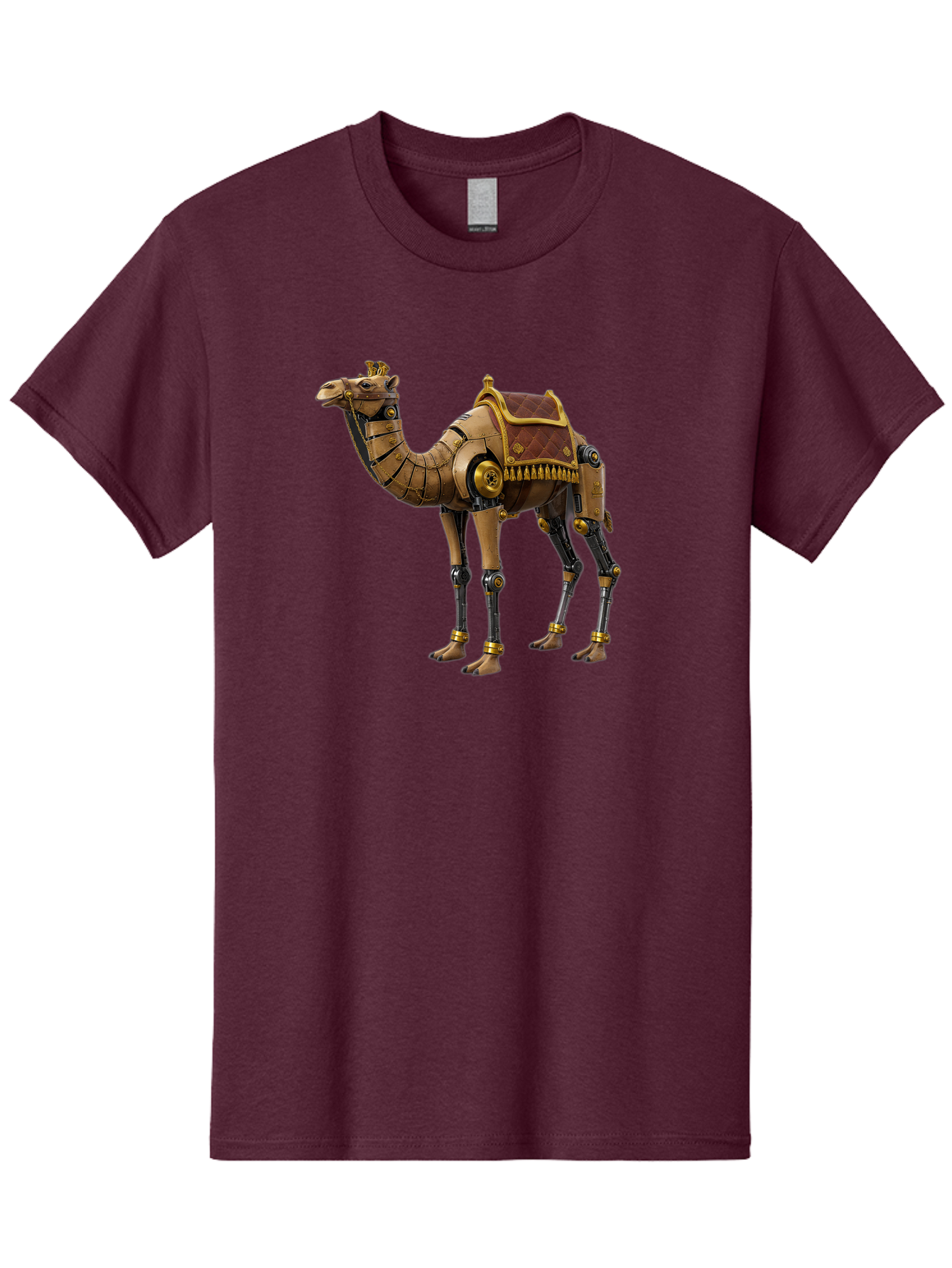 Robo-Camel Men'S Graphic Tee, 100% Cotton, Comfortable Casual Summer Wear, Machine Washable, Vintage Camera, Old Camera, Antique Camera, Black Camera, Classic Photography, Photography Equipment, Nostalgic Device, Film Camera, Camera Art Bah029