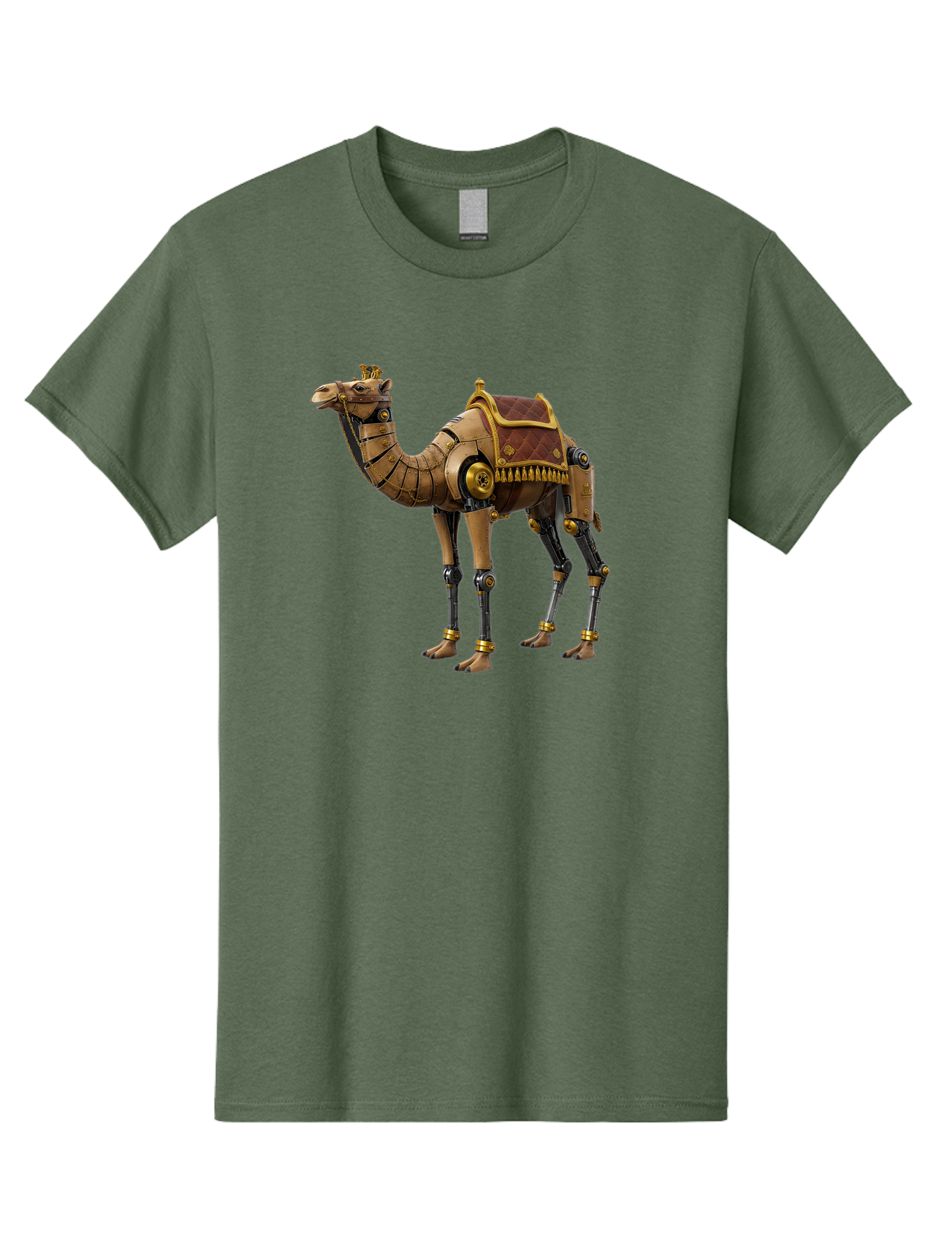 Robo-Camel Men'S Graphic Tee, 100% Cotton, Comfortable Casual Summer Wear, Machine Washable, Vintage Camera, Old Camera, Antique Camera, Black Camera, Classic Photography, Photography Equipment, Nostalgic Device, Film Camera, Camera Art Bah029