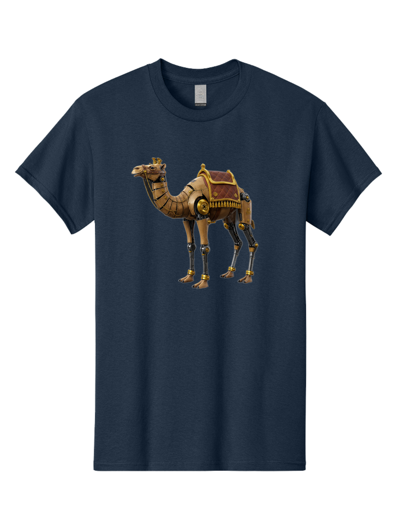 Robo-Camel Men'S Graphic Tee, 100% Cotton, Comfortable Casual Summer Wear, Machine Washable, Vintage Camera, Old Camera, Antique Camera, Black Camera, Classic Photography, Photography Equipment, Nostalgic Device, Film Camera, Camera Art Bah029