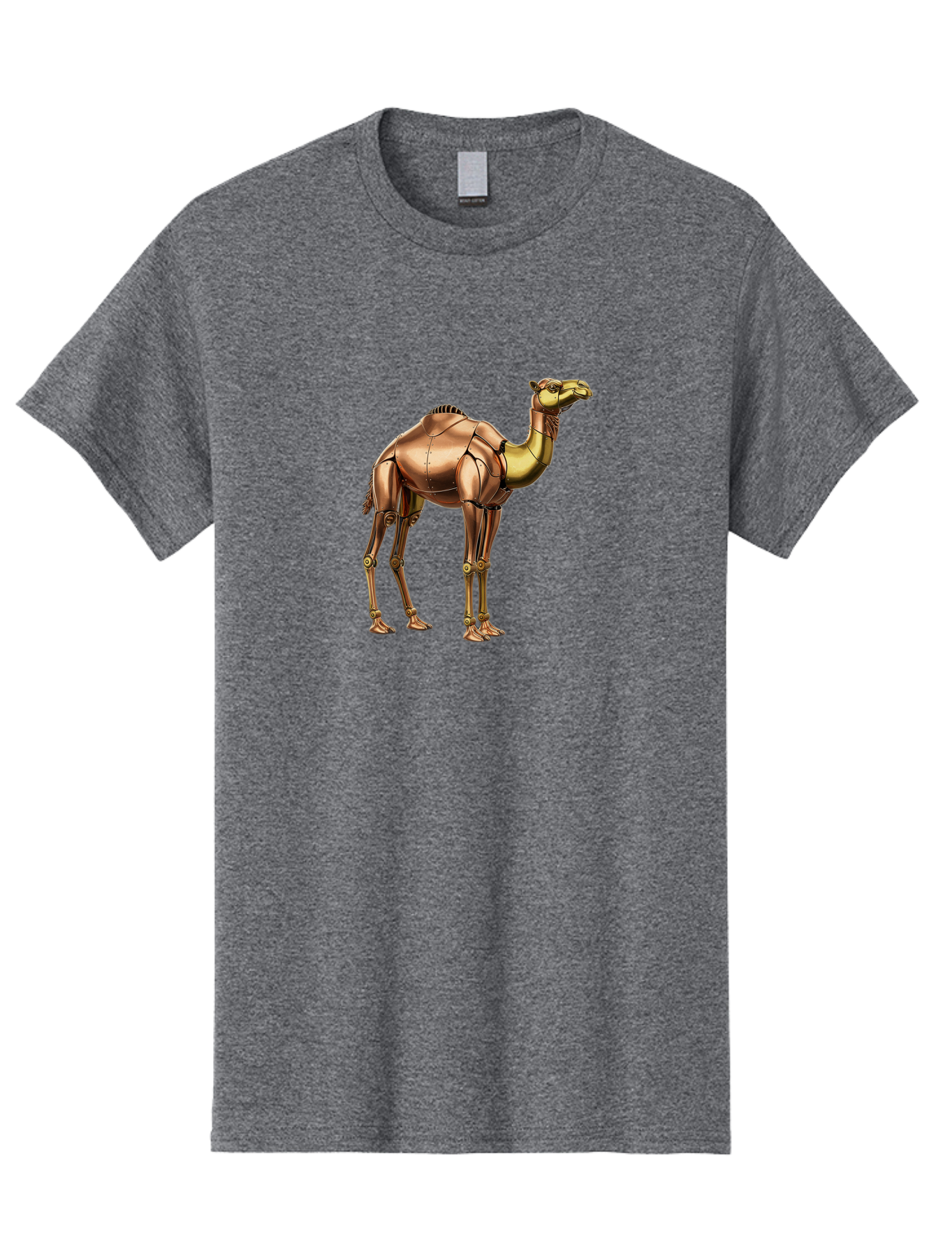 Robot-Camel Men'S Graphic Tee, 100% Cotton, Comfortable Casual Summer Wear, Machine Washable, Vintage Camera, Old Camera, Antique Camera, Black Camera, Classic Photography, Photography Equipment, Nostalgic Device, Film Camera, Camera Art Bah031