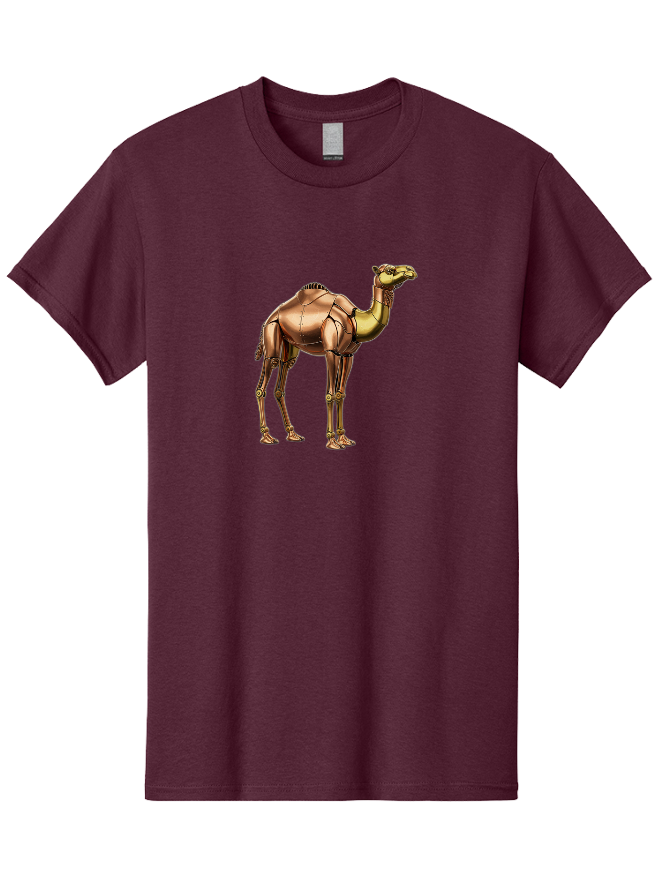 Robot-Camel Men'S Graphic Tee, 100% Cotton, Comfortable Casual Summer Wear, Machine Washable, Vintage Camera, Old Camera, Antique Camera, Black Camera, Classic Photography, Photography Equipment, Nostalgic Device, Film Camera, Camera Art Bah031