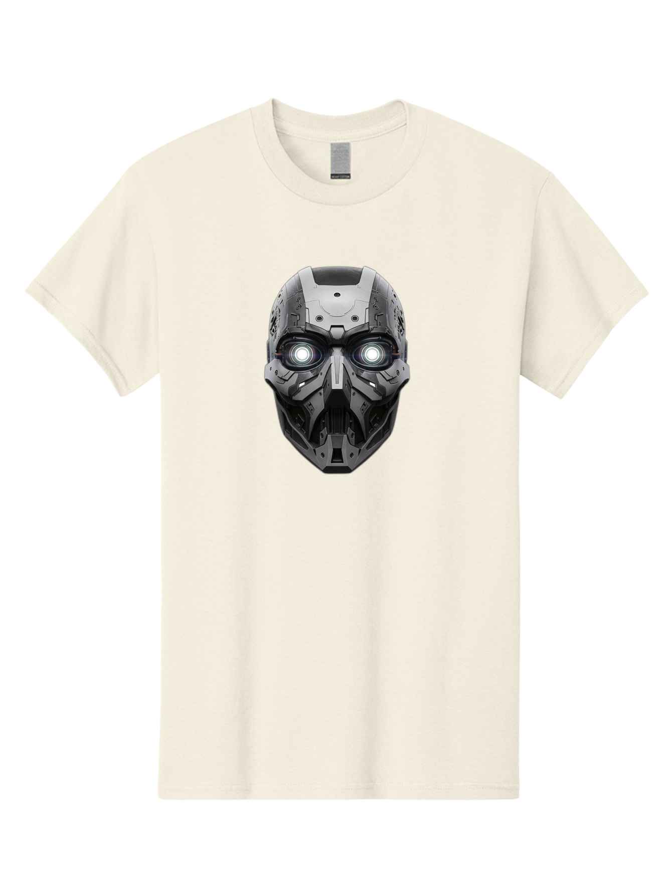 Robot-Face Men'S Graphic Tee, 100% Cotton, Comfortable Casual Summer Wear, Machine Washable, Vintage Camera, Old Camera, Antique Camera, Black Camera, Classic Photography, Photography Equipment, Nostalgic Device, Film Camera, Camera Art Bah032