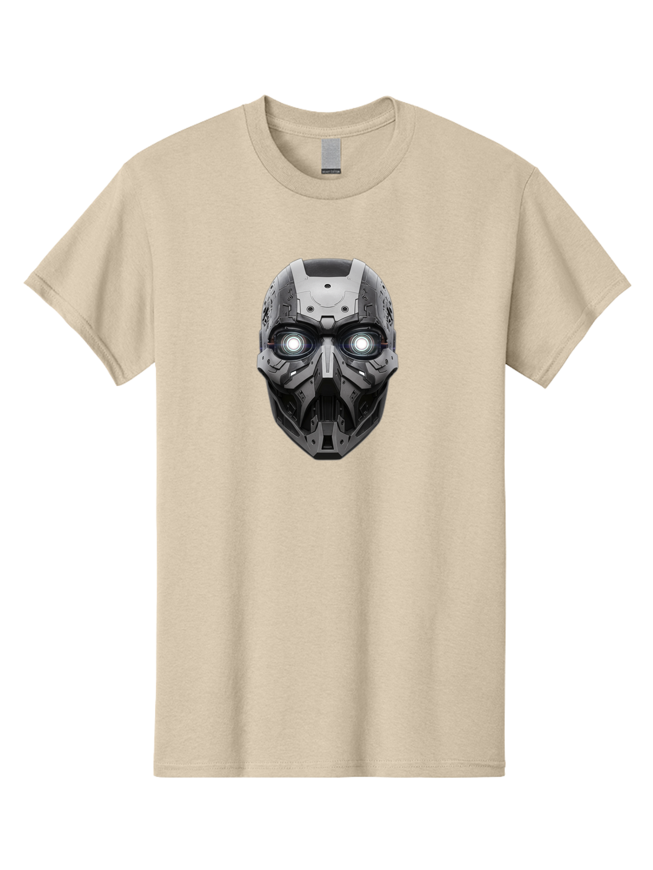 Robot-Face Men'S Graphic Tee, 100% Cotton, Comfortable Casual Summer Wear, Machine Washable, Vintage Camera, Old Camera, Antique Camera, Black Camera, Classic Photography, Photography Equipment, Nostalgic Device, Film Camera, Camera Art Bah032