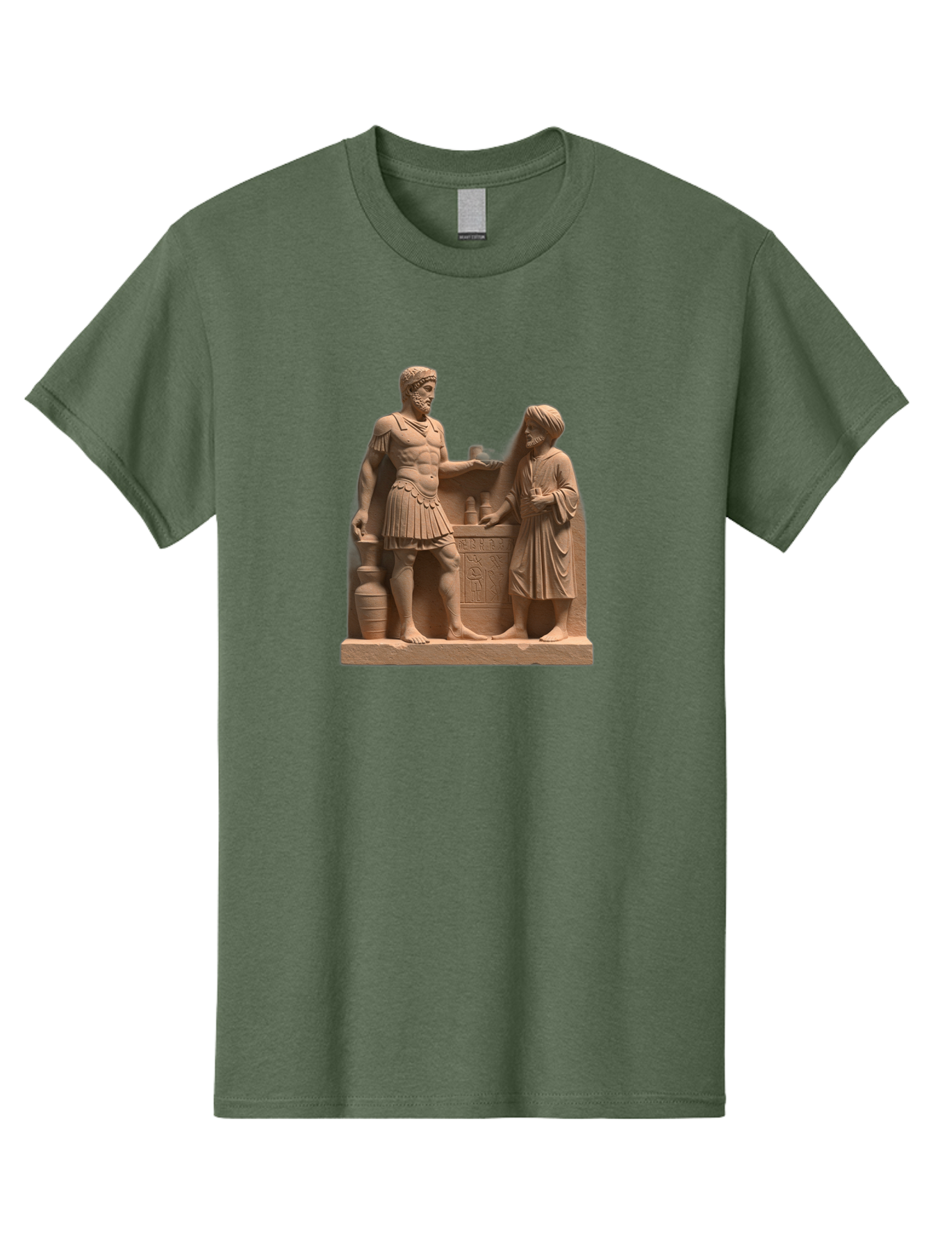 Roman-Soldier-And-Servant Men'S Graphic Tee, 100% Cotton, Comfortable Casual Summer Wear, Machine Washable, Vintage Camera, Old Camera, Antique Camera, Black Camera, Classic Photography, Photography Equipment, Nostalgic Device, Film Camera, Bah039