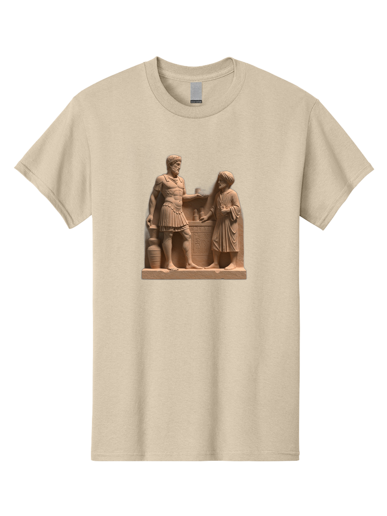 Roman-Soldier-And-Servant Men'S Graphic Tee, 100% Cotton, Comfortable Casual Summer Wear, Machine Washable, Vintage Camera, Old Camera, Antique Camera, Black Camera, Classic Photography, Photography Equipment, Nostalgic Device, Film Camera, Bah039
