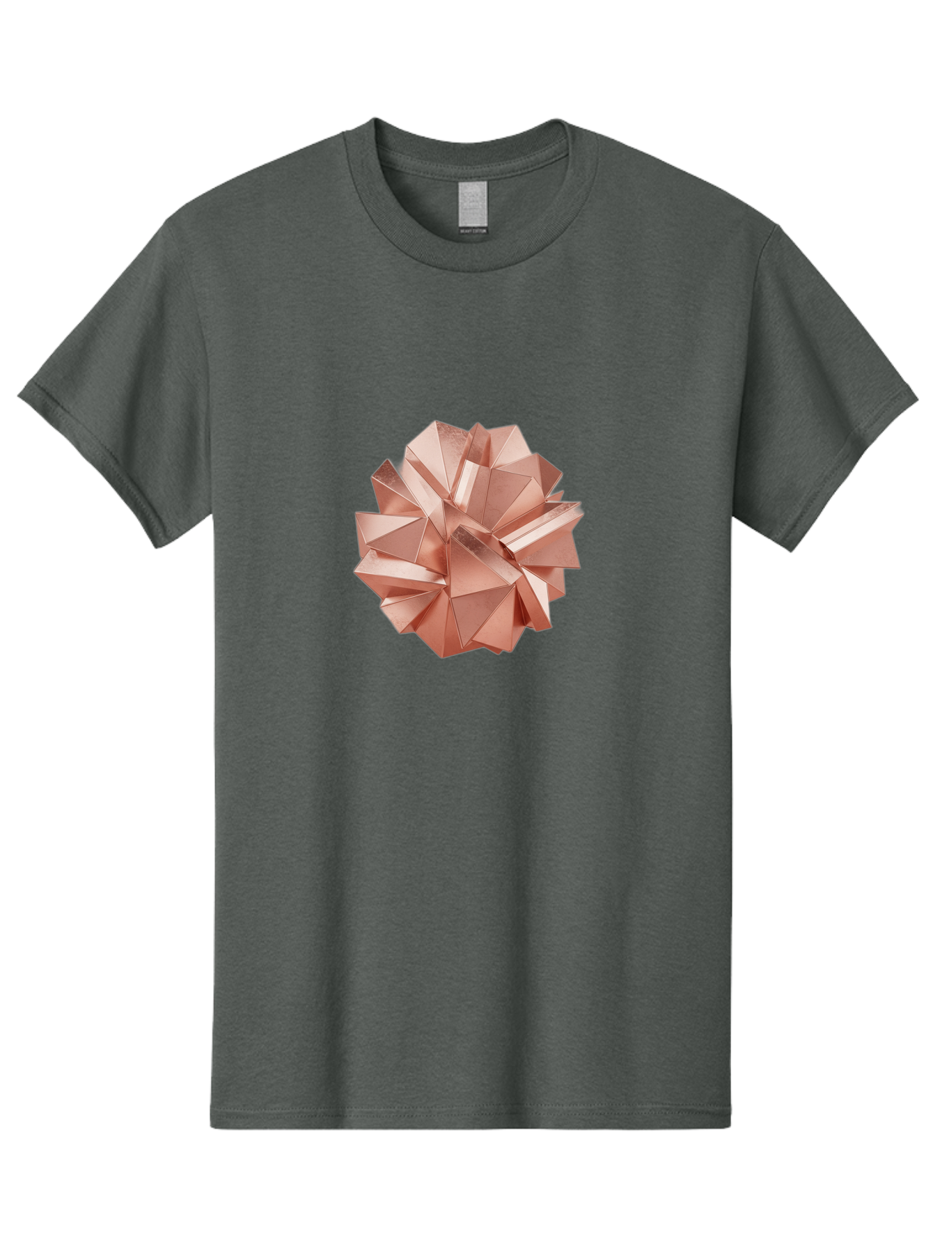 Rose-Gold-Origami-Ball Men'S Graphic Tee, 100% Cotton, Comfortable Casual Summer Wear, Machine Washable, Vintage Camera, Old Camera, Antique Camera, Black Camera, Classic Photography, Photography Equipment, Nostalgic Device, Film Camera, Bah043