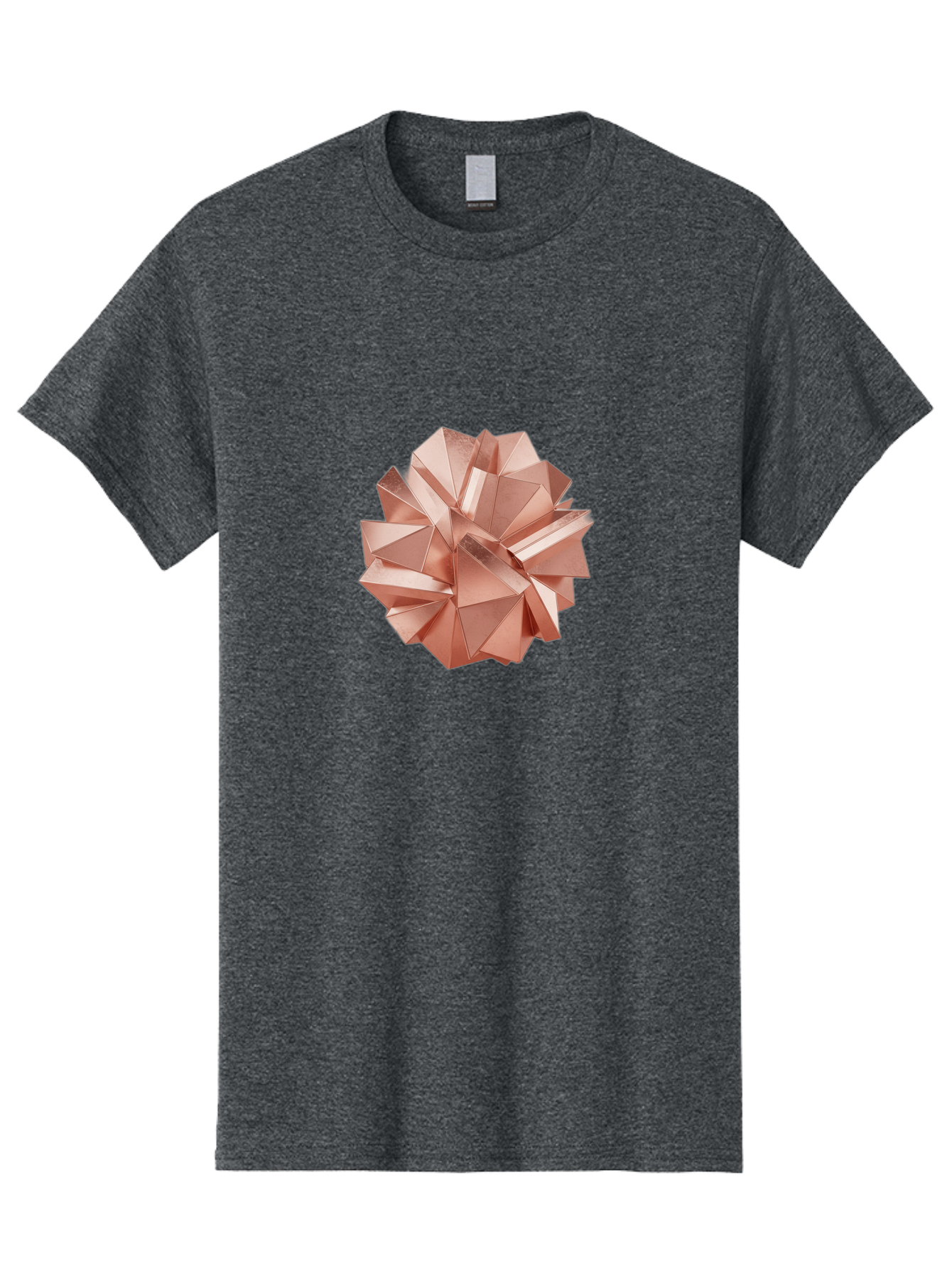 Rose-Gold-Origami-Ball Men'S Graphic Tee, 100% Cotton, Comfortable Casual Summer Wear, Machine Washable, Vintage Camera, Old Camera, Antique Camera, Black Camera, Classic Photography, Photography Equipment, Nostalgic Device, Film Camera, Bah043