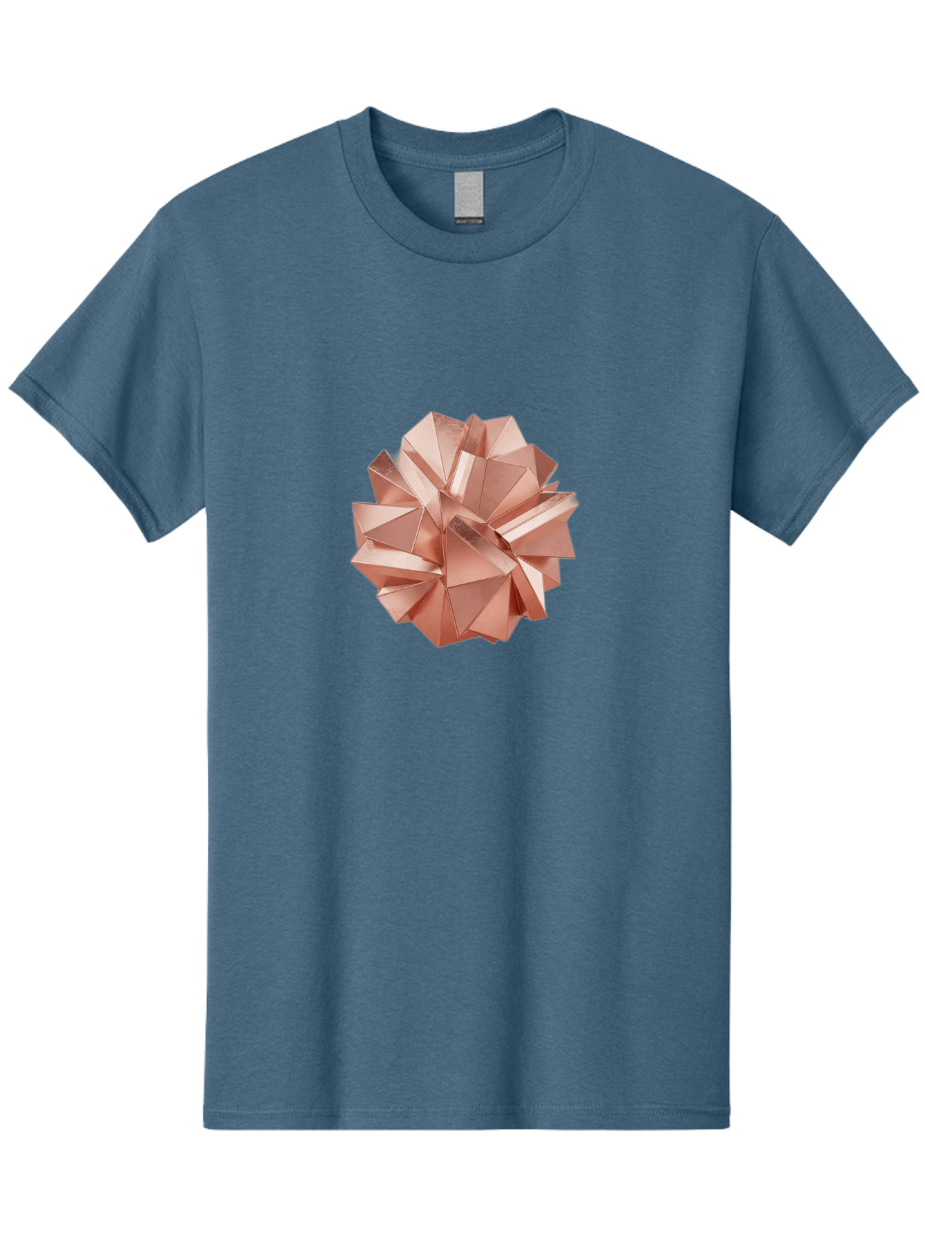 Rose-Gold-Origami-Ball Men'S Graphic Tee, 100% Cotton, Comfortable Casual Summer Wear, Machine Washable, Vintage Camera, Old Camera, Antique Camera, Black Camera, Classic Photography, Photography Equipment, Nostalgic Device, Film Camera, Bah043