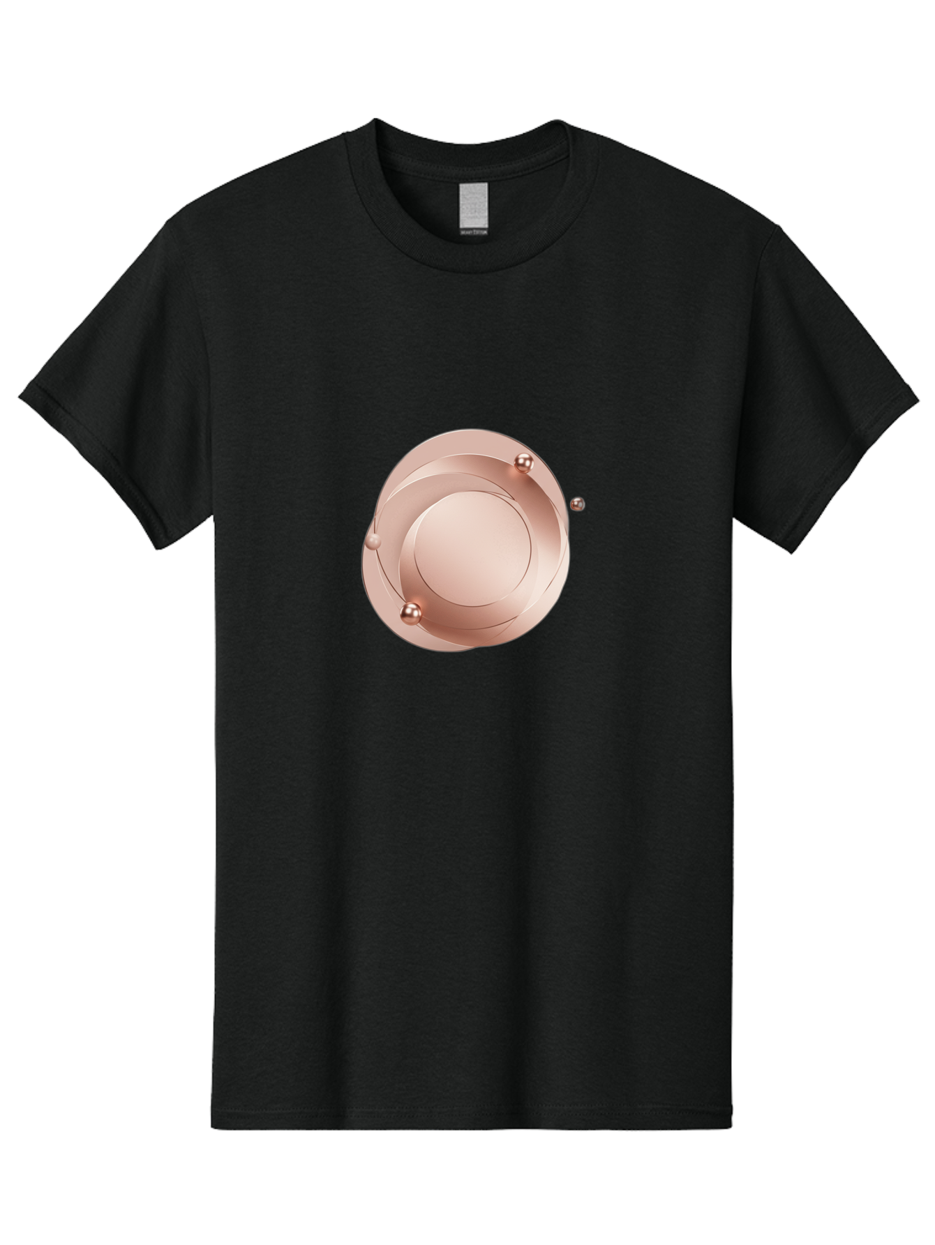 Rose-Gold-Podium Men'S Graphic Tee, 100% Cotton, Comfortable Casual Summer Wear, Machine Washable, Vintage Camera, Old Camera, Antique Camera, Black Camera, Classic Photography, Photography Equipment, Nostalgic Device, Film Camera, Camera Art Bah044