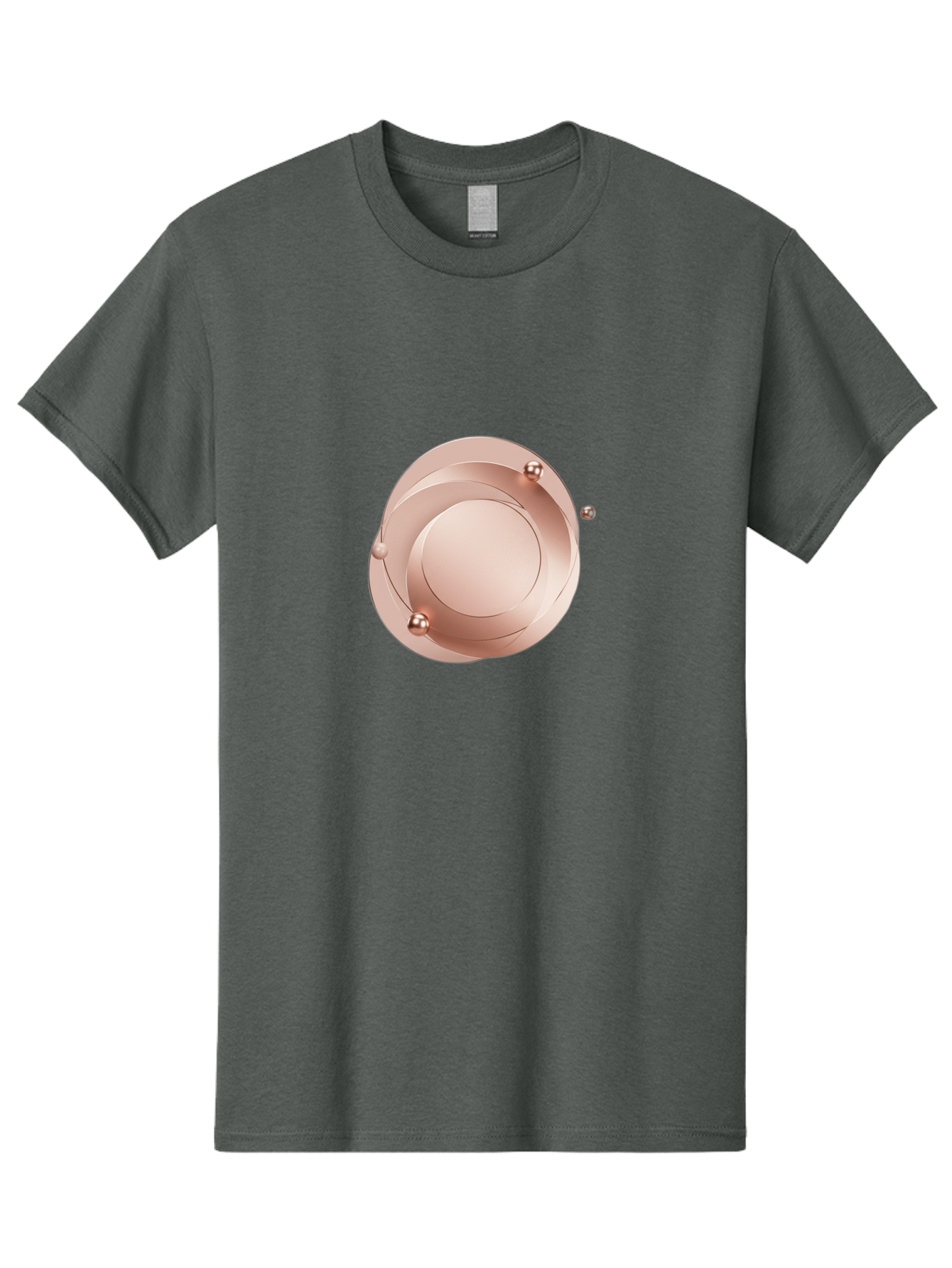 Rose-Gold-Podium Men'S Graphic Tee, 100% Cotton, Comfortable Casual Summer Wear, Machine Washable, Vintage Camera, Old Camera, Antique Camera, Black Camera, Classic Photography, Photography Equipment, Nostalgic Device, Film Camera, Camera Art Bah044