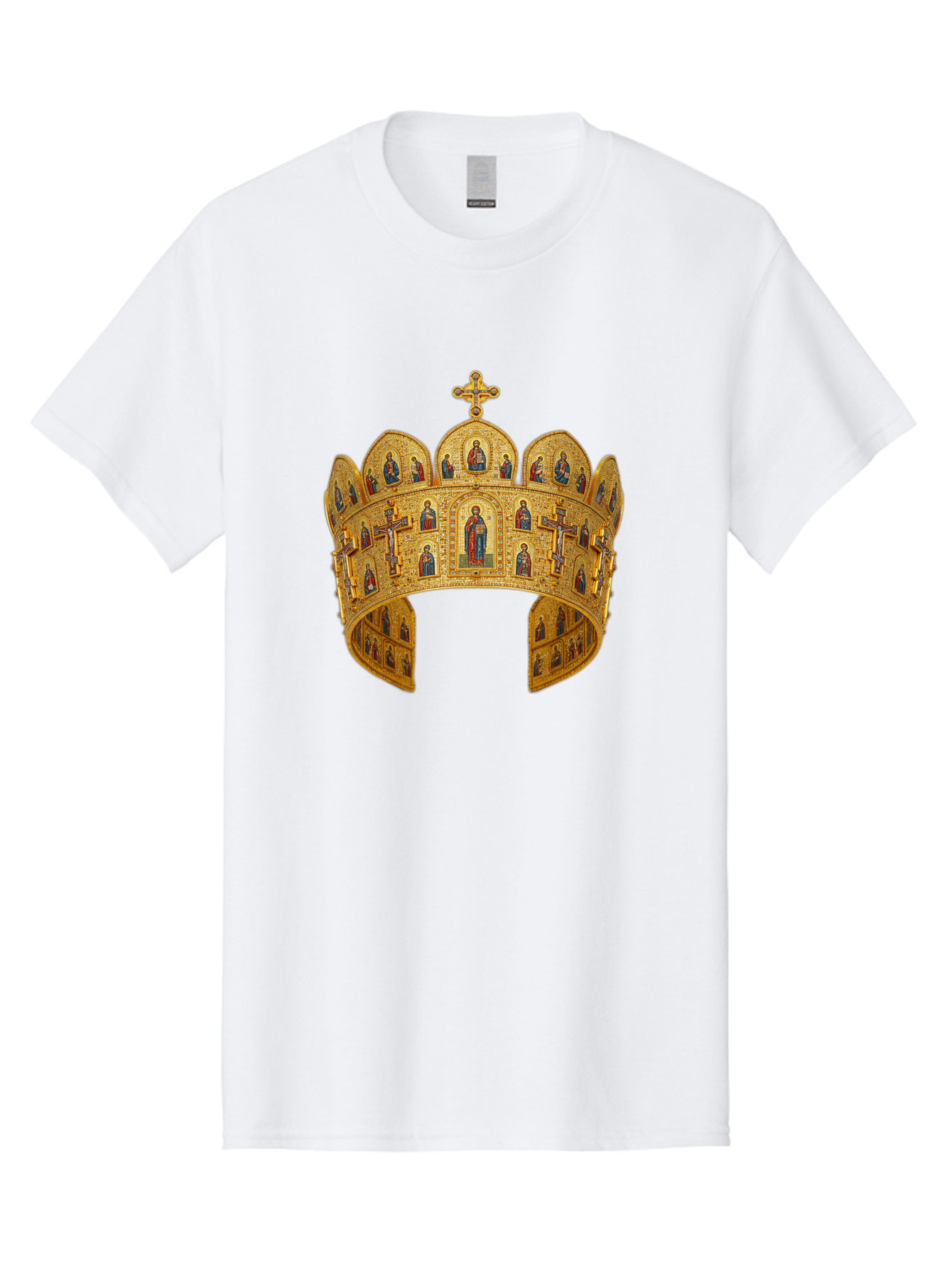 Russian-Crown Men'S Graphic Tee, 100% Cotton, Comfortable Casual Summer Wear, Machine Washable, Vintage Camera, Old Camera, Antique Camera, Black Camera, Classic Photography, Photography Equipment, Nostalgic Device, Film Camera, Camera Art Bah049