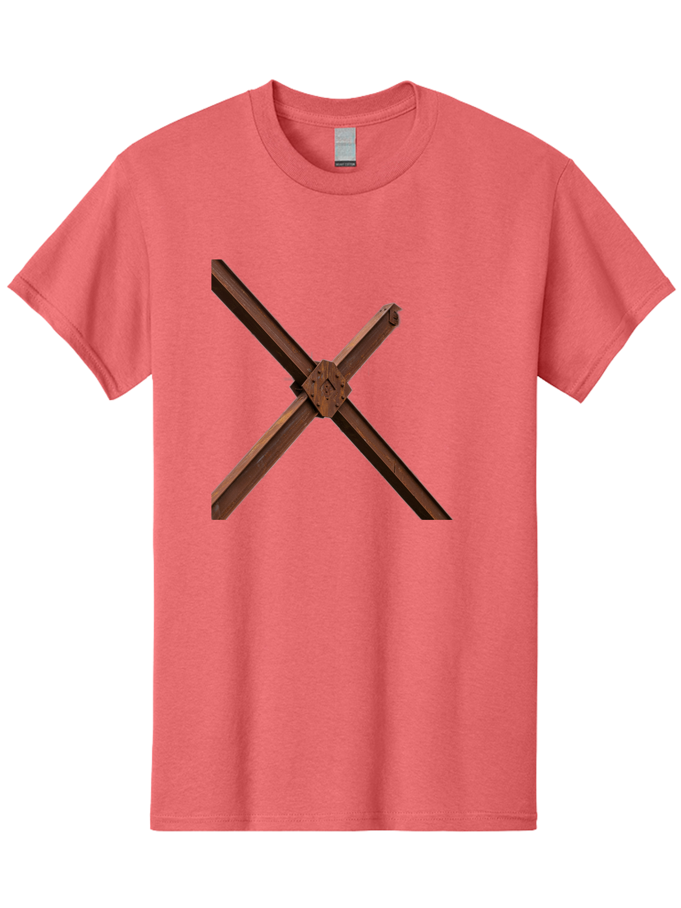 Rustic-Metal-Beams Men'S Graphic Tee, 100% Cotton, Comfortable Casual Summer Wear, Machine Washable, Vintage Camera, Old Camera, Antique Camera, Black Camera, Classic Photography, Photography Equipment, Nostalgic Device, Film Camera, Bah050