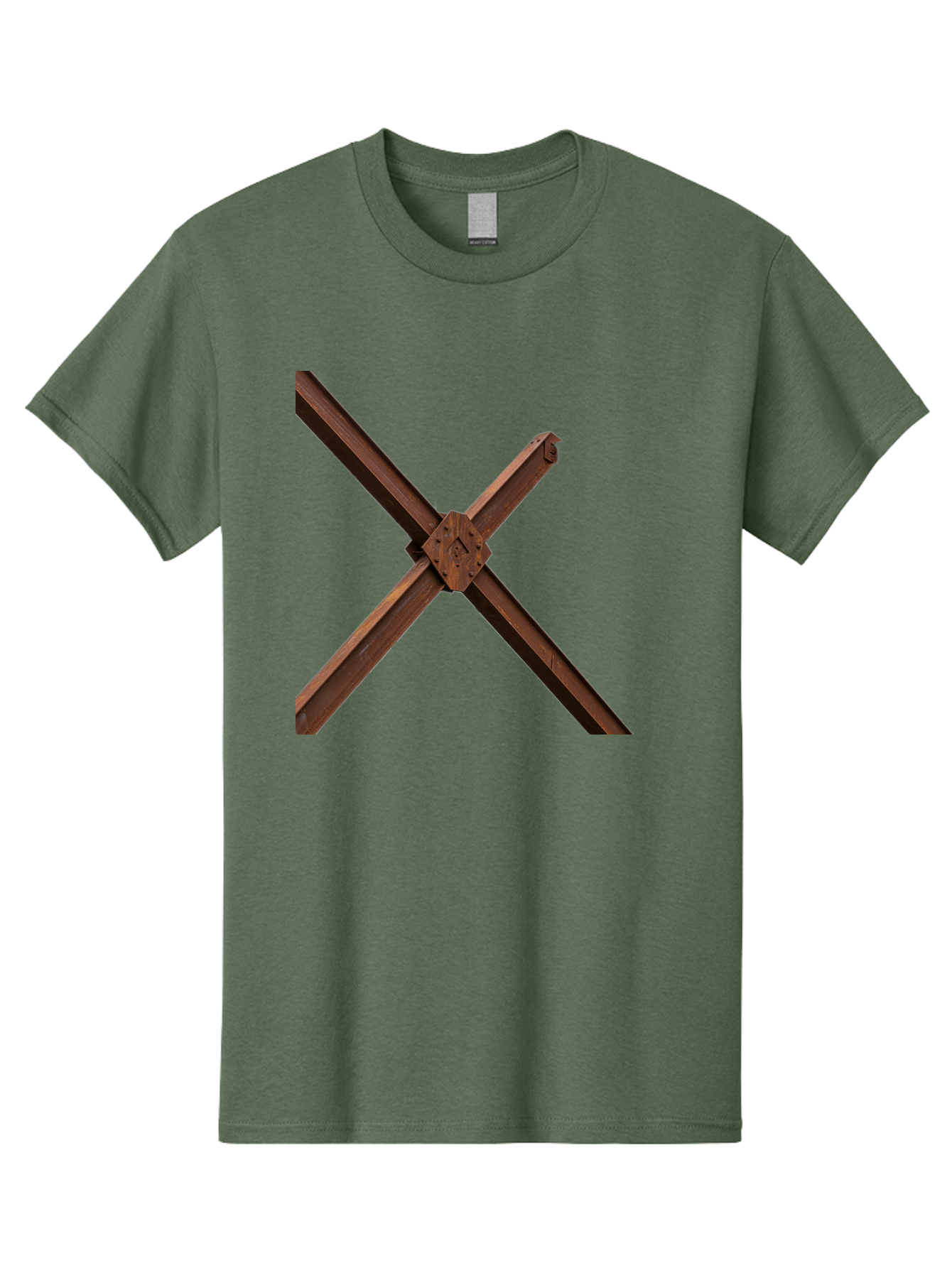 Rustic-Metal-Beams Men'S Graphic Tee, 100% Cotton, Comfortable Casual Summer Wear, Machine Washable, Vintage Camera, Old Camera, Antique Camera, Black Camera, Classic Photography, Photography Equipment, Nostalgic Device, Film Camera, Bah050