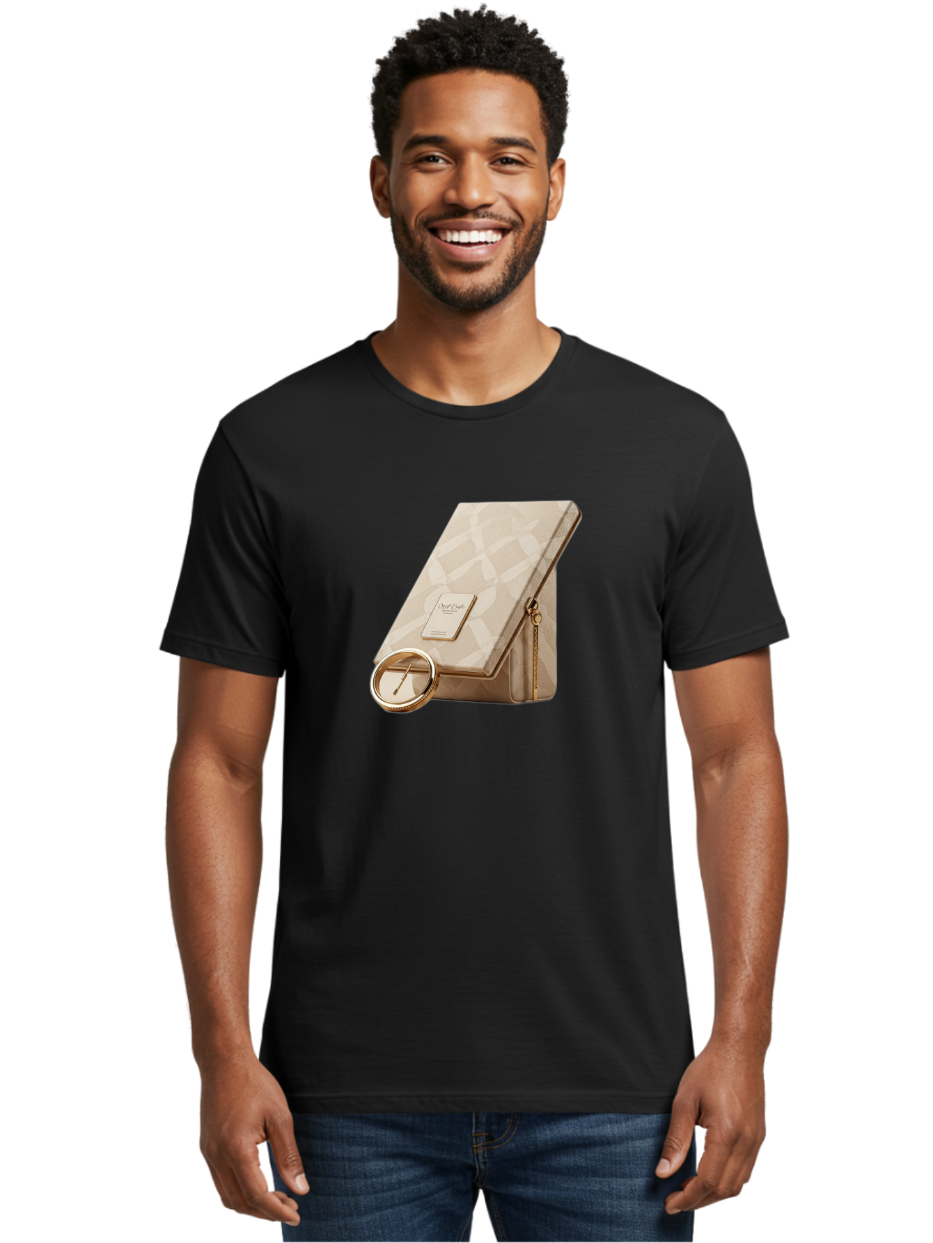 Sarah-Flint Men'S Graphic Tee, 100% Cotton, Comfortable Casual Summer Wear, Machine Washable, Vintage Camera, Old Camera, Antique Camera, Black Camera, Classic Photography, Photography Equipment, Nostalgic Device, Film Camera, Camera Art Bah066