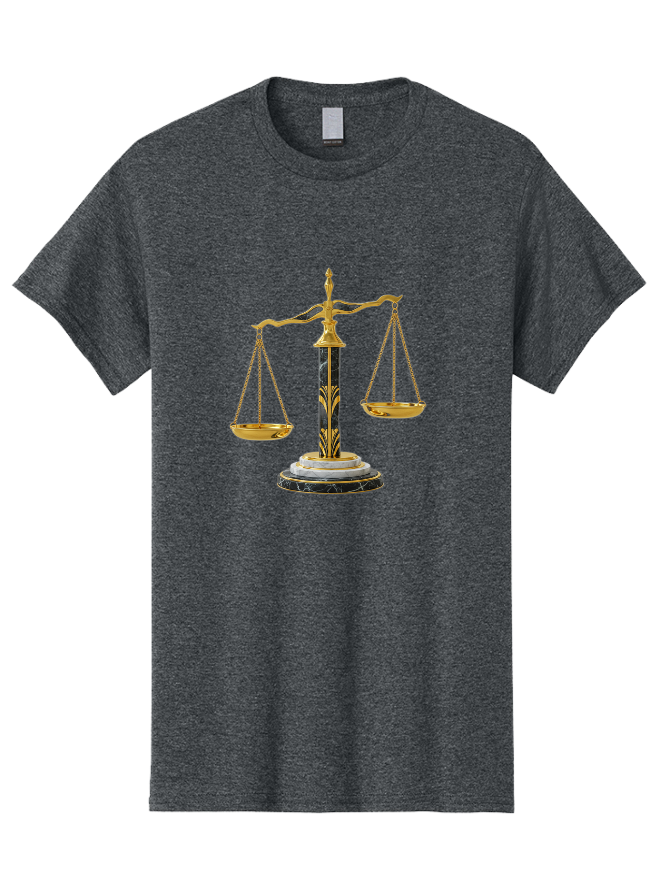Scales-Of-Justice-3 Men'S Graphic Tee, 100% Cotton, Comfortable Casual Summer Wear, Machine Washable, Vintage Camera, Old Camera, Antique Camera, Black Camera, Classic Photography, Photography Equipment, Nostalgic Device, Film Camera, Bah072