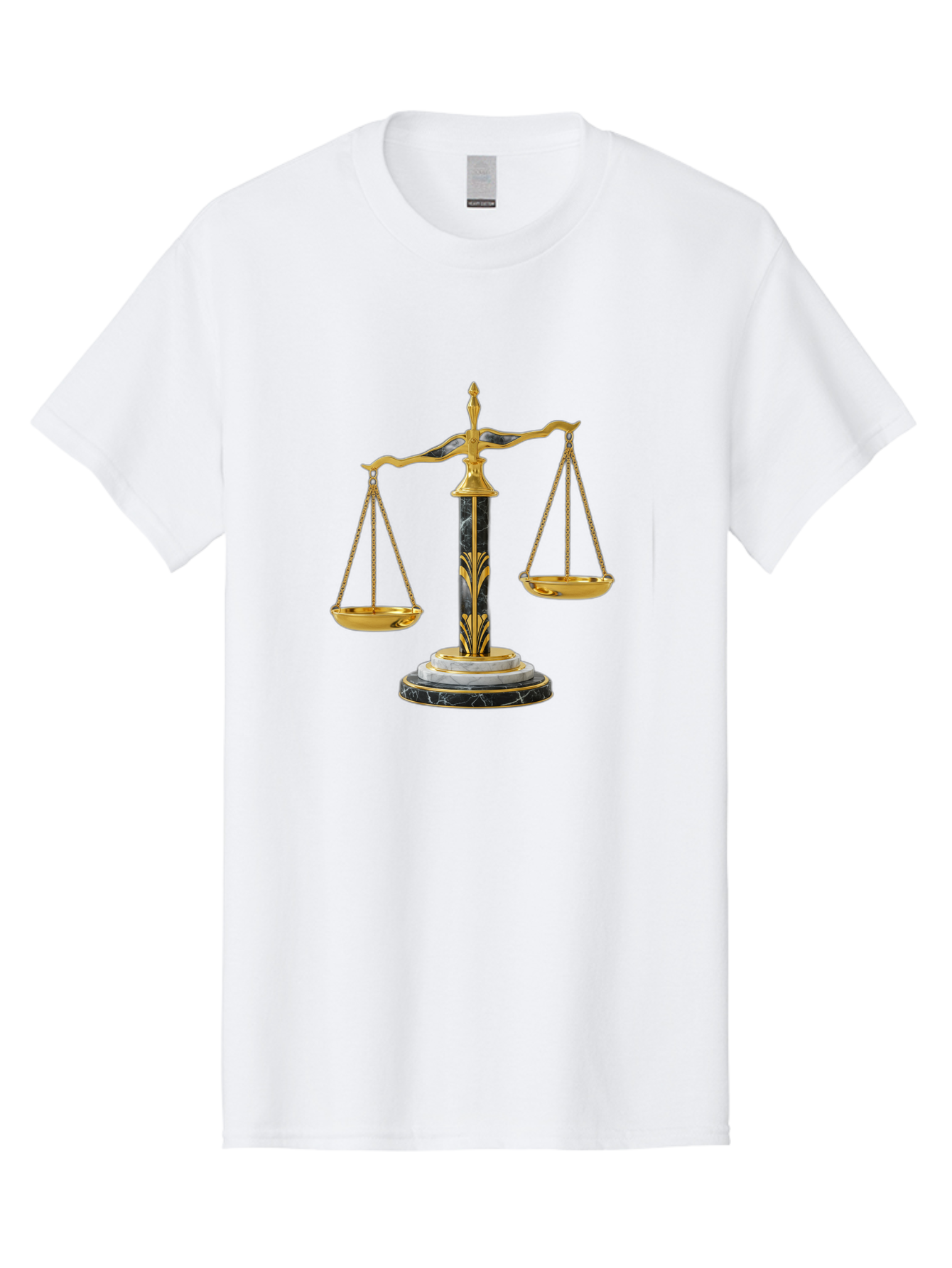 Scales-Of-Justice-3 Men'S Graphic Tee, 100% Cotton, Comfortable Casual Summer Wear, Machine Washable, Vintage Camera, Old Camera, Antique Camera, Black Camera, Classic Photography, Photography Equipment, Nostalgic Device, Film Camera, Bah072