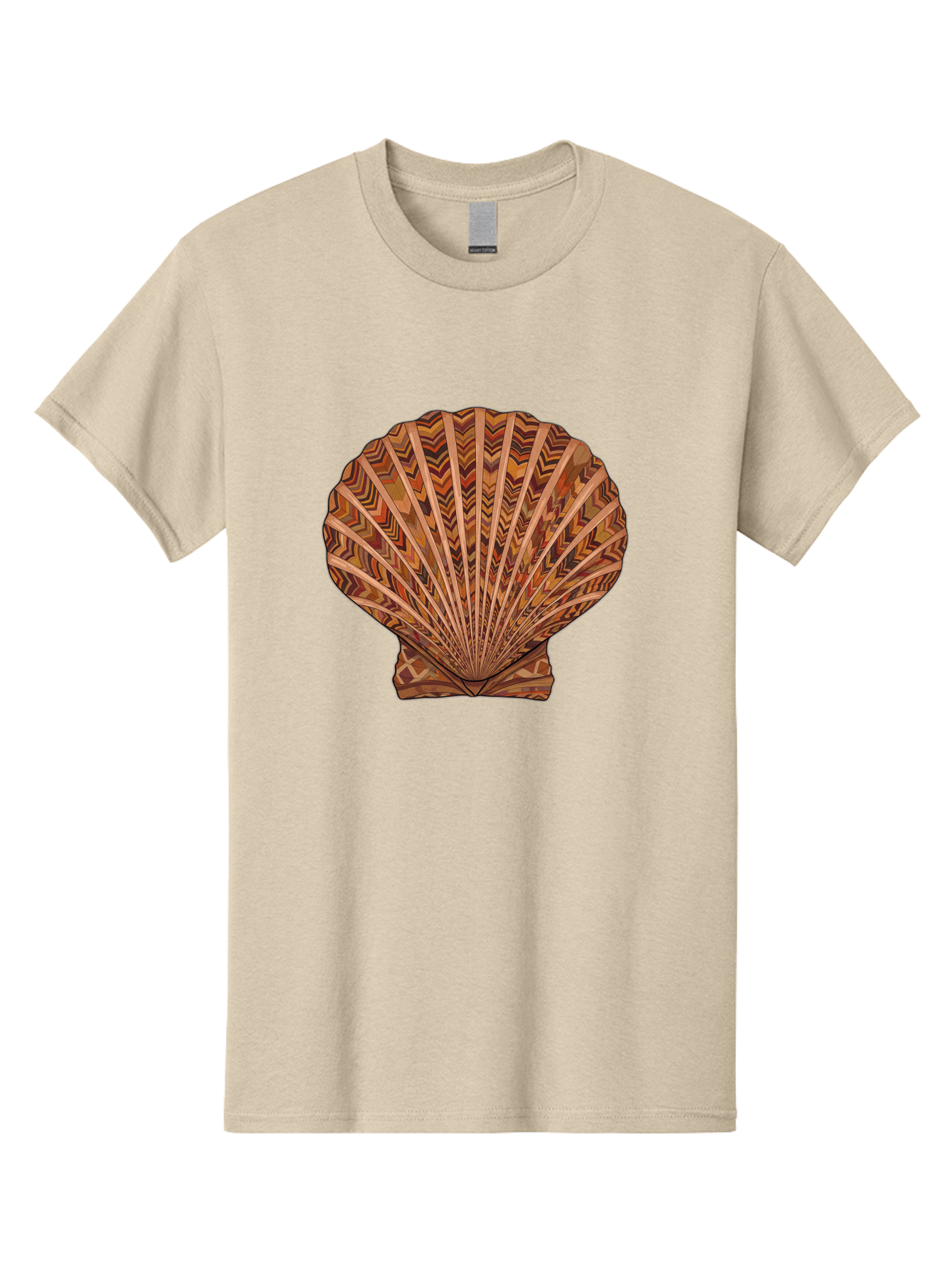 Scallop-Shell Men'S Graphic Tee, 100% Cotton, Comfortable Casual Summer Wear, Machine Washable, Vintage Camera, Old Camera, Antique Camera, Black Camera, Classic Photography, Photography Equipment, Nostalgic Device, Film Camera, Camera Art Bah074