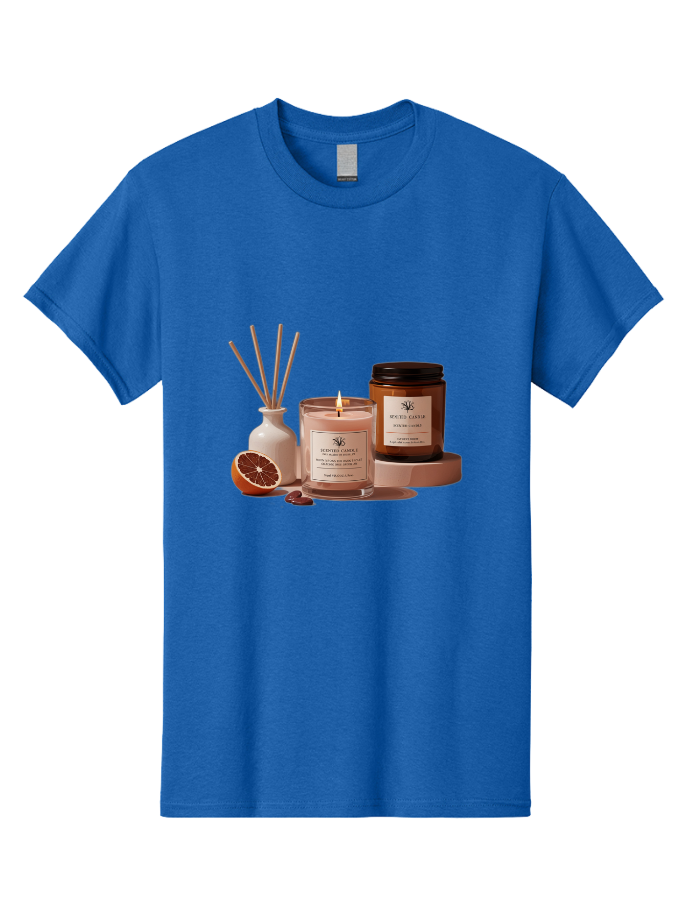 Scented-Candle-1 Men'S Graphic Tee, 100% Cotton, Comfortable Casual Summer Wear, Machine Washable, Vintage Camera, Old Camera, Antique Camera, Black Camera, Classic Photography, Photography Equipment, Nostalgic Device, Film Camera, Camera Art Bah076