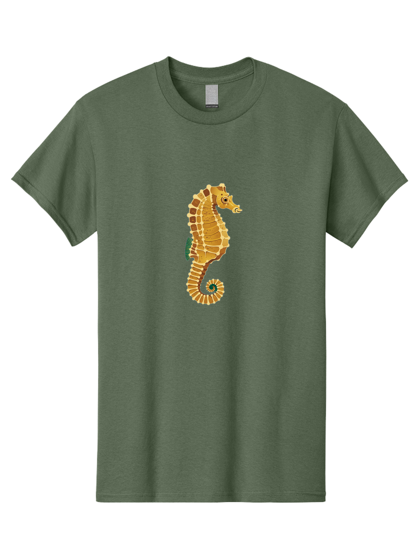 Seahorse Men'S Graphic Tee, 100% Cotton, Comfortable Casual Summer Wear, Machine Washable, Vintage Camera, Old Camera, Antique Camera, Black Camera, Classic Photography, Photography Equipment, Nostalgic Device, Film Camera, Camera Art Bah081