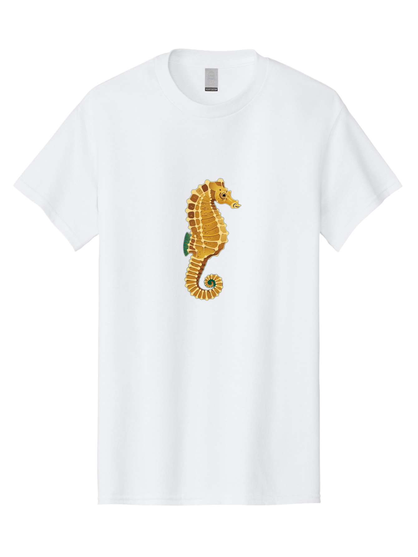 Seahorse Men'S Graphic Tee, 100% Cotton, Comfortable Casual Summer Wear, Machine Washable, Vintage Camera, Old Camera, Antique Camera, Black Camera, Classic Photography, Photography Equipment, Nostalgic Device, Film Camera, Camera Art Bah081