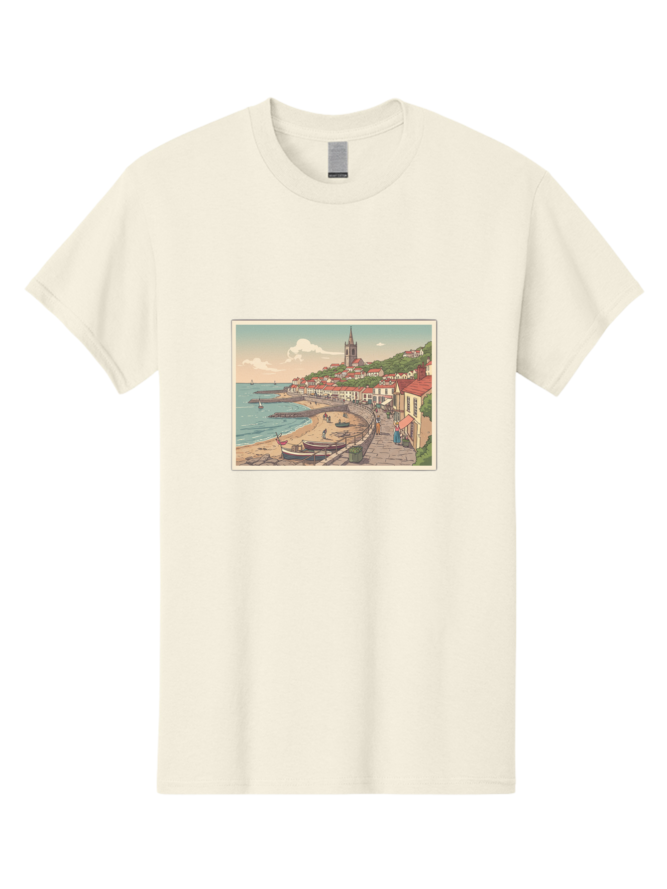 Seaside-Village Men'S Graphic Tee, 100% Cotton, Comfortable Casual Summer Wear, Machine Washable, Vintage Camera, Old Camera, Antique Camera, Black Camera, Classic Photography, Photography Equipment, Nostalgic Device, Film Camera, Camera Art Bah083
