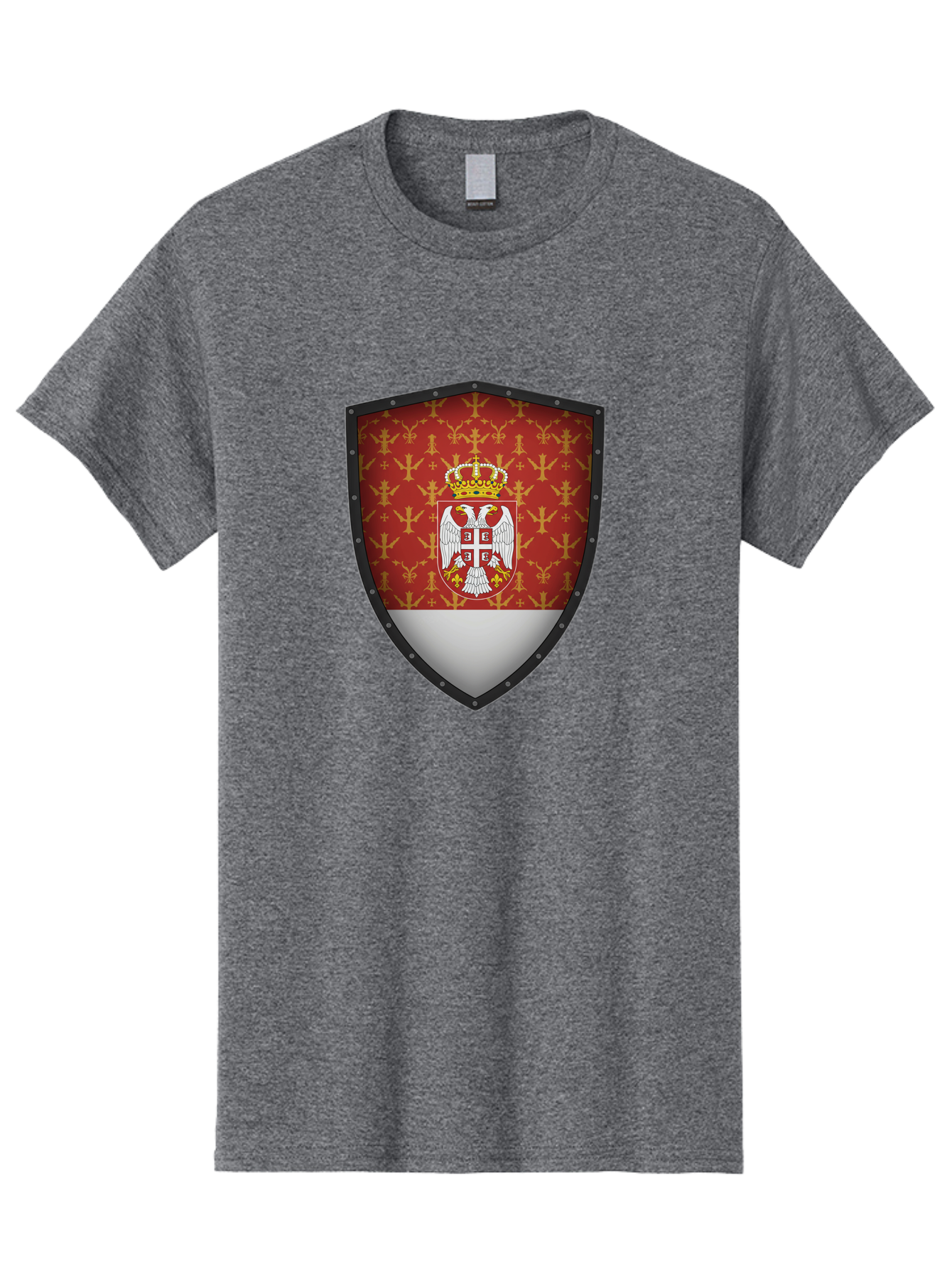 Serbian-Coat-Of-Arms-Shield Men'S Graphic Tee, 100% Cotton, Comfortable Casual Summer Wear, Machine Washable, Vintage Camera, Old Camera, Antique Camera, Black Camera, Classic Photography, Photography Equipment, Nostalgic Device, Film Camera, Bah086