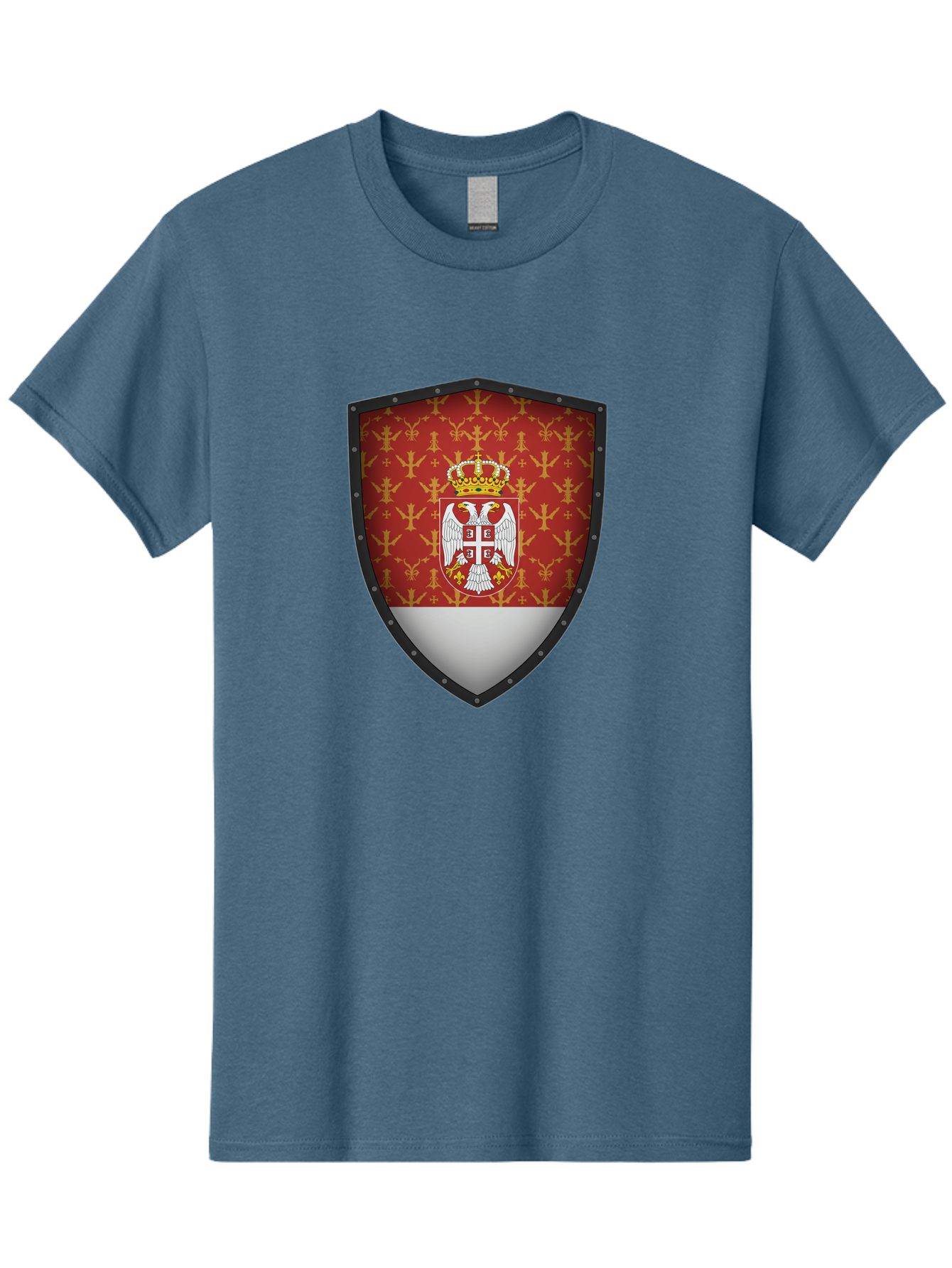 Serbian-Coat-Of-Arms-Shield Men'S Graphic Tee, 100% Cotton, Comfortable Casual Summer Wear, Machine Washable, Vintage Camera, Old Camera, Antique Camera, Black Camera, Classic Photography, Photography Equipment, Nostalgic Device, Film Camera, Bah086