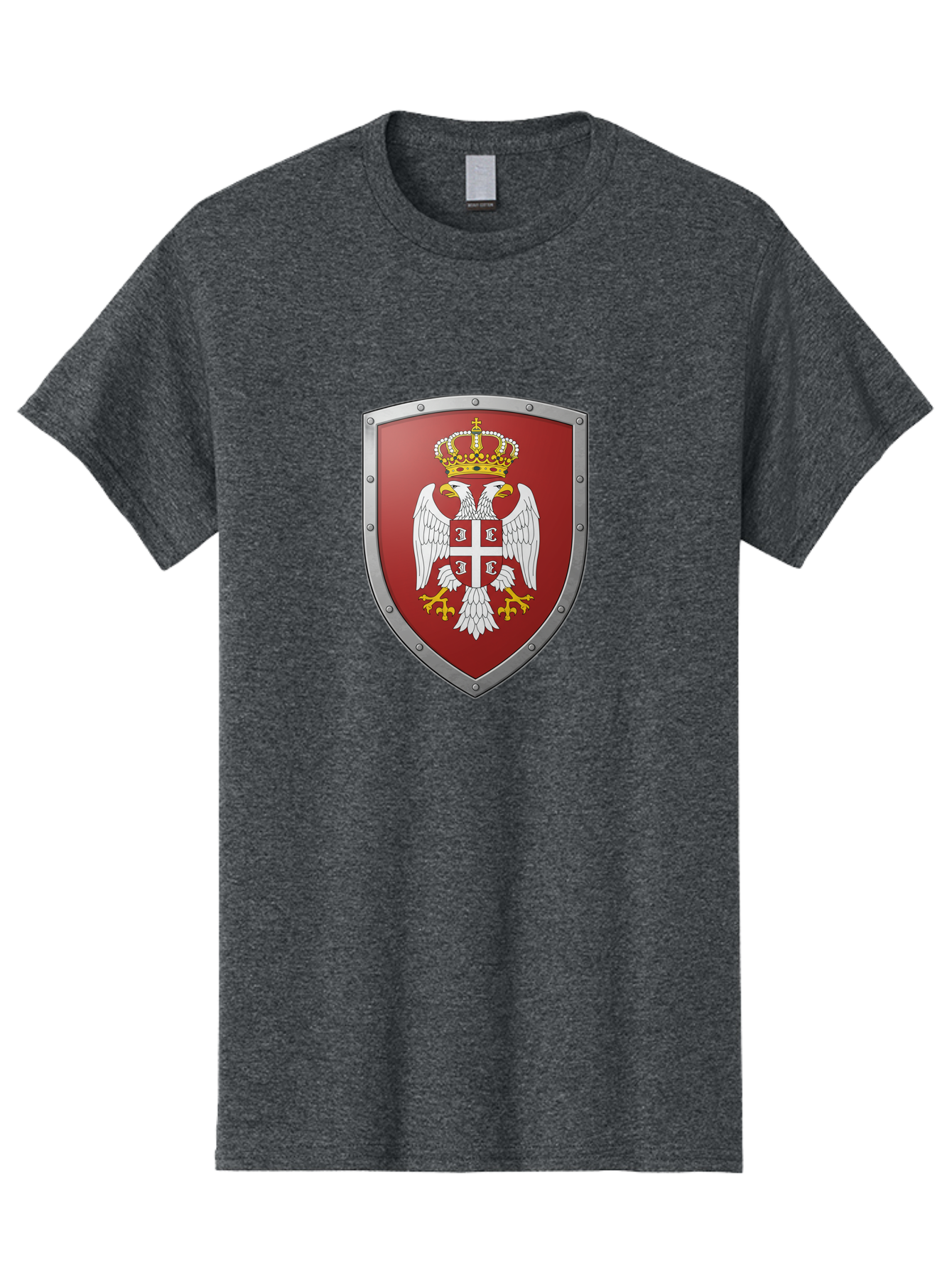 Serbian-Coat-Of-Arms Men'S Graphic Tee, 100% Cotton, Comfortable Casual Summer Wear, Machine Washable, Vintage Camera, Old Camera, Antique Camera, Black Camera, Classic Photography, Photography Equipment, Nostalgic Device, Film Camera, Bah087